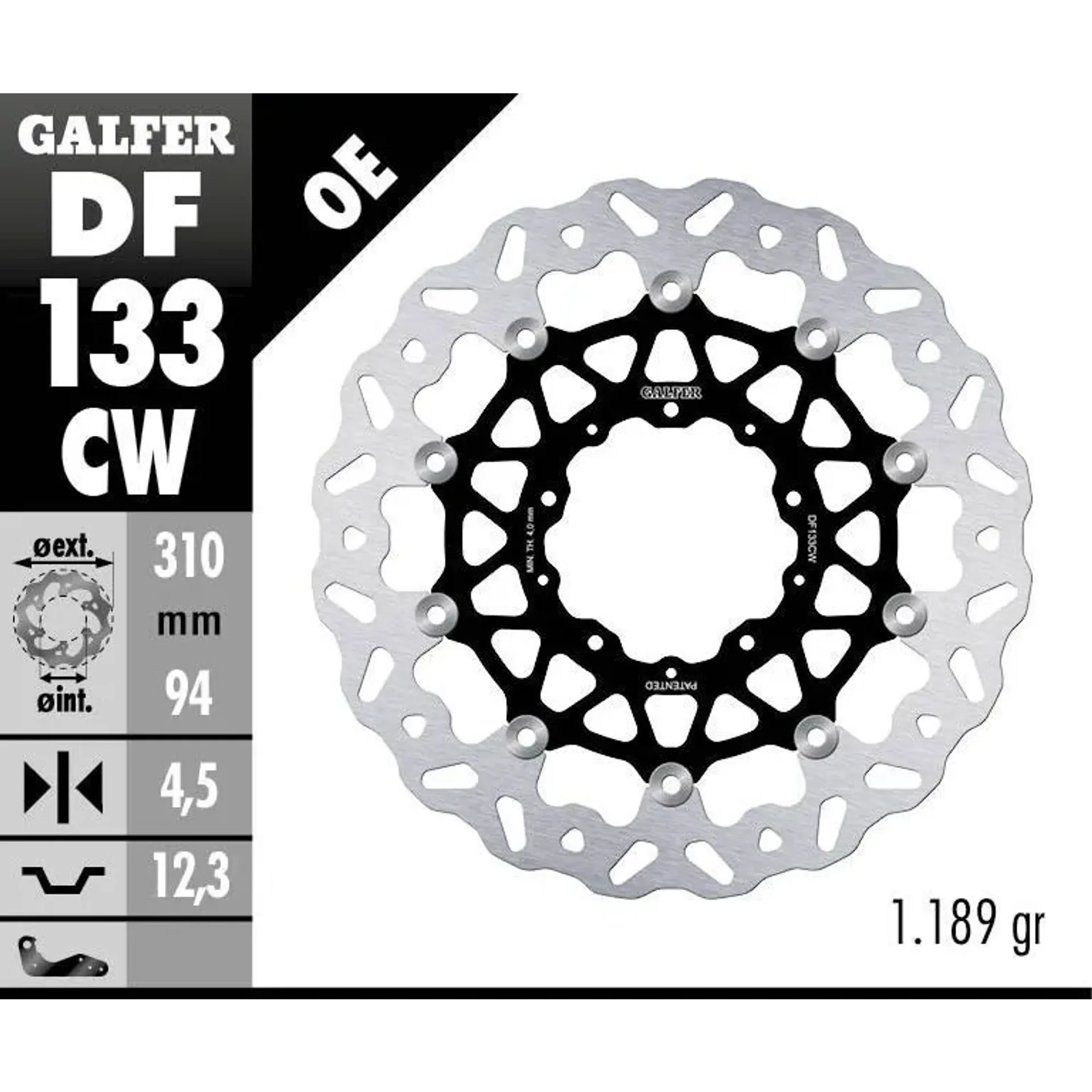 Brake Disc Float Wave