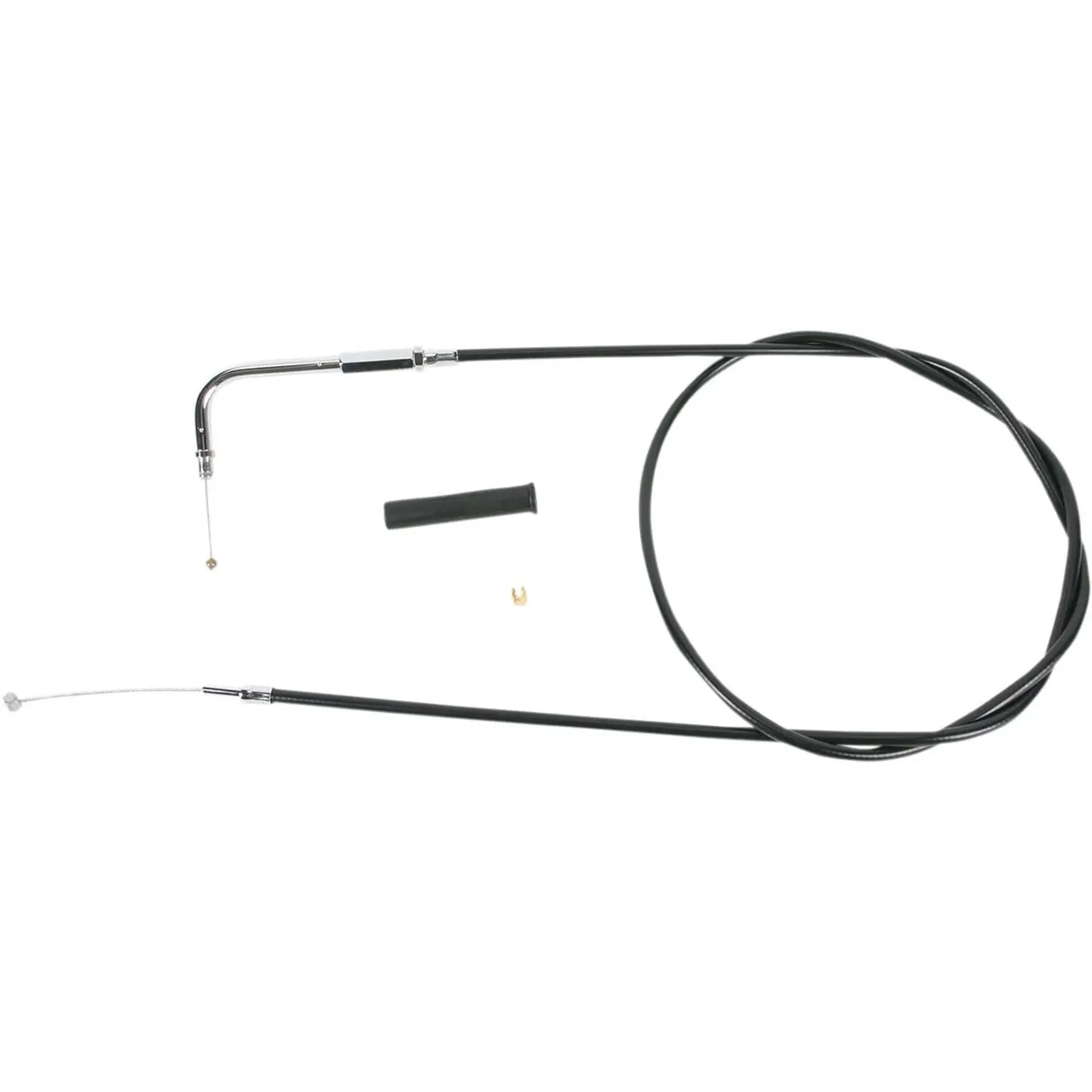 Throttle Cable Black Vinyl 50″