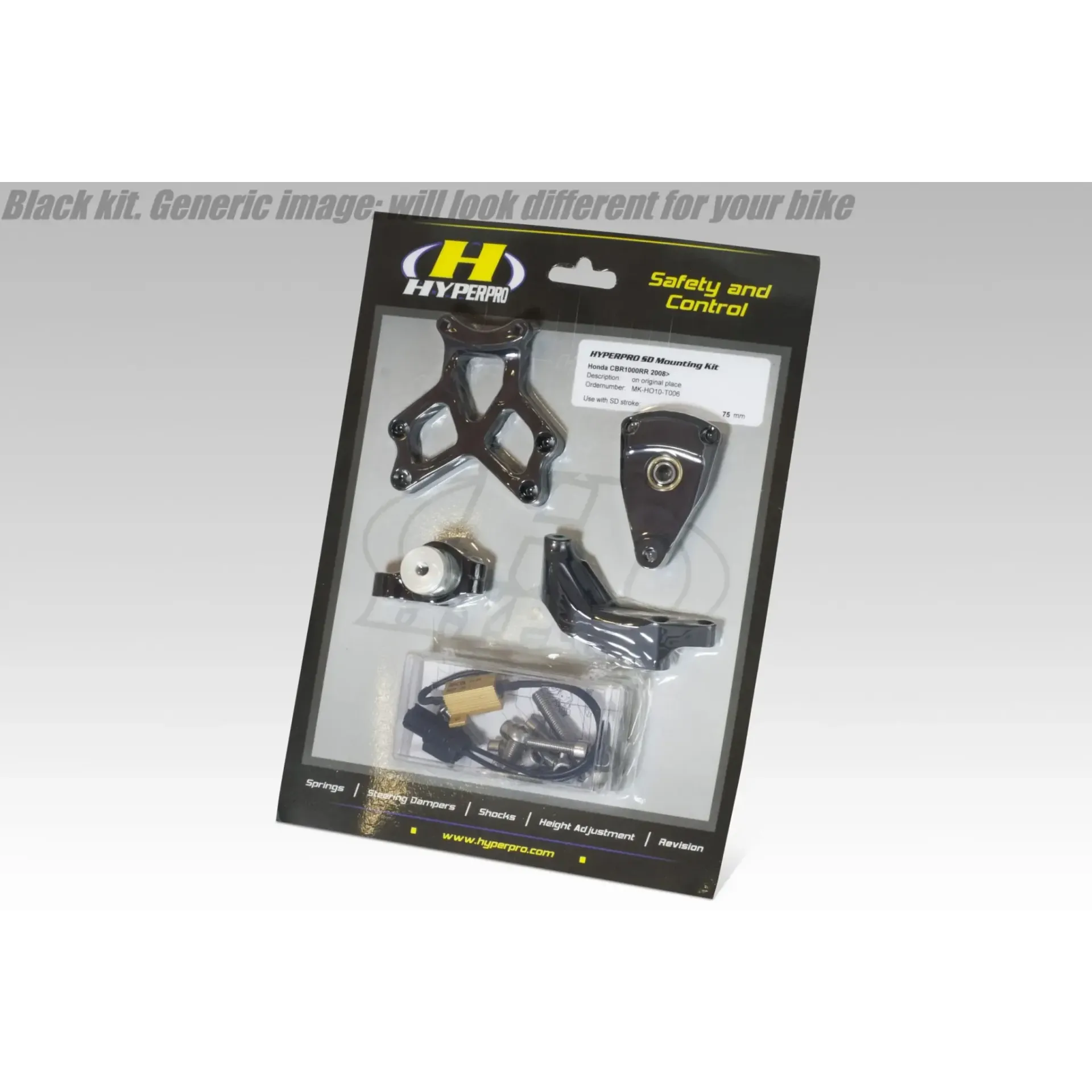 Sd mount. kit black cf moto 80