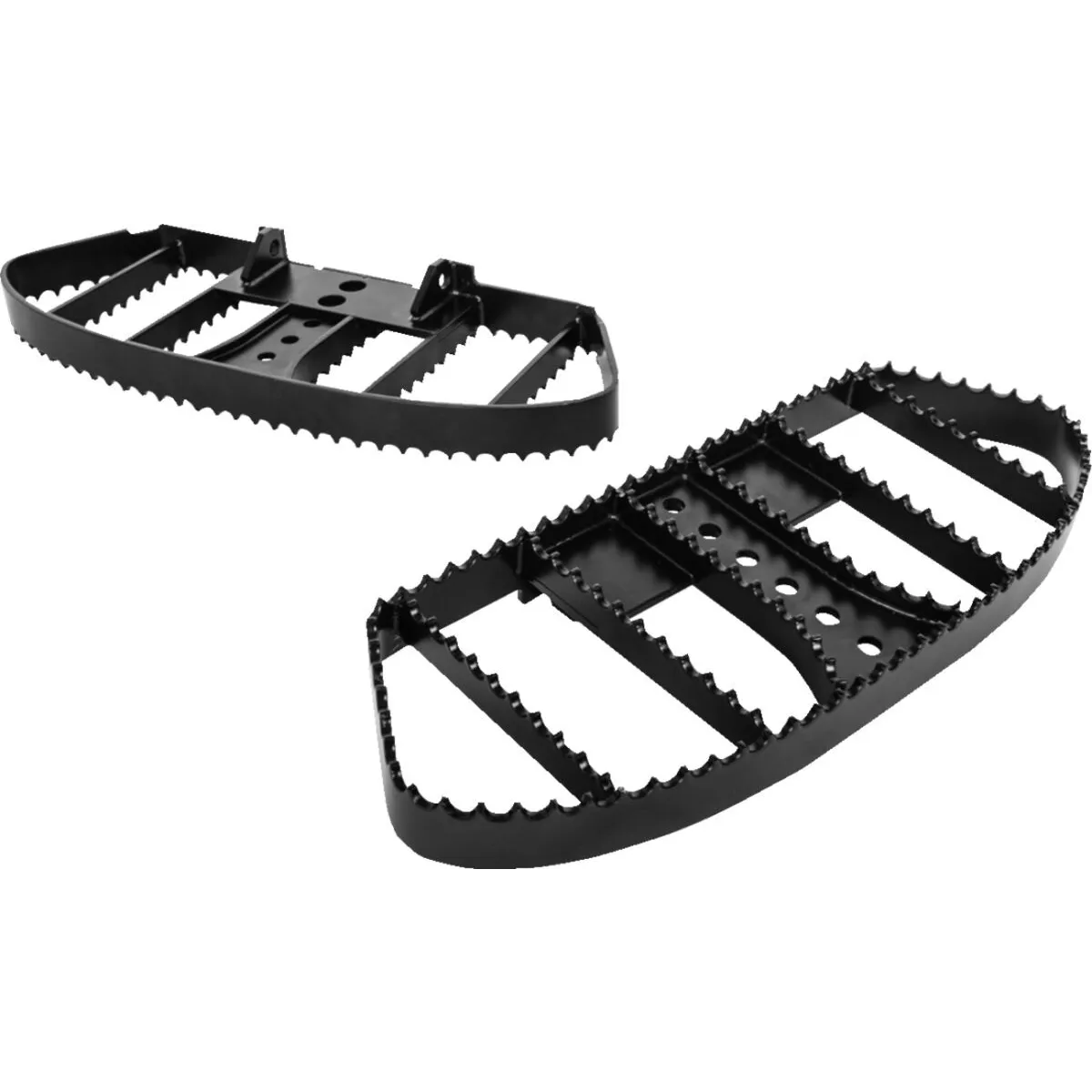 M8 Softail Floorboards - Mx Style Black