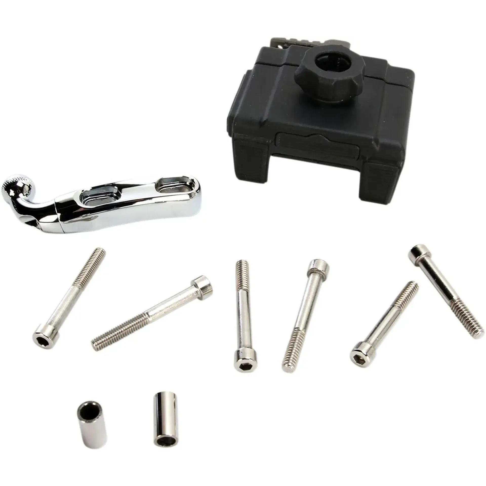 Smartphone/Gps Holder With Perch Mount Chrome