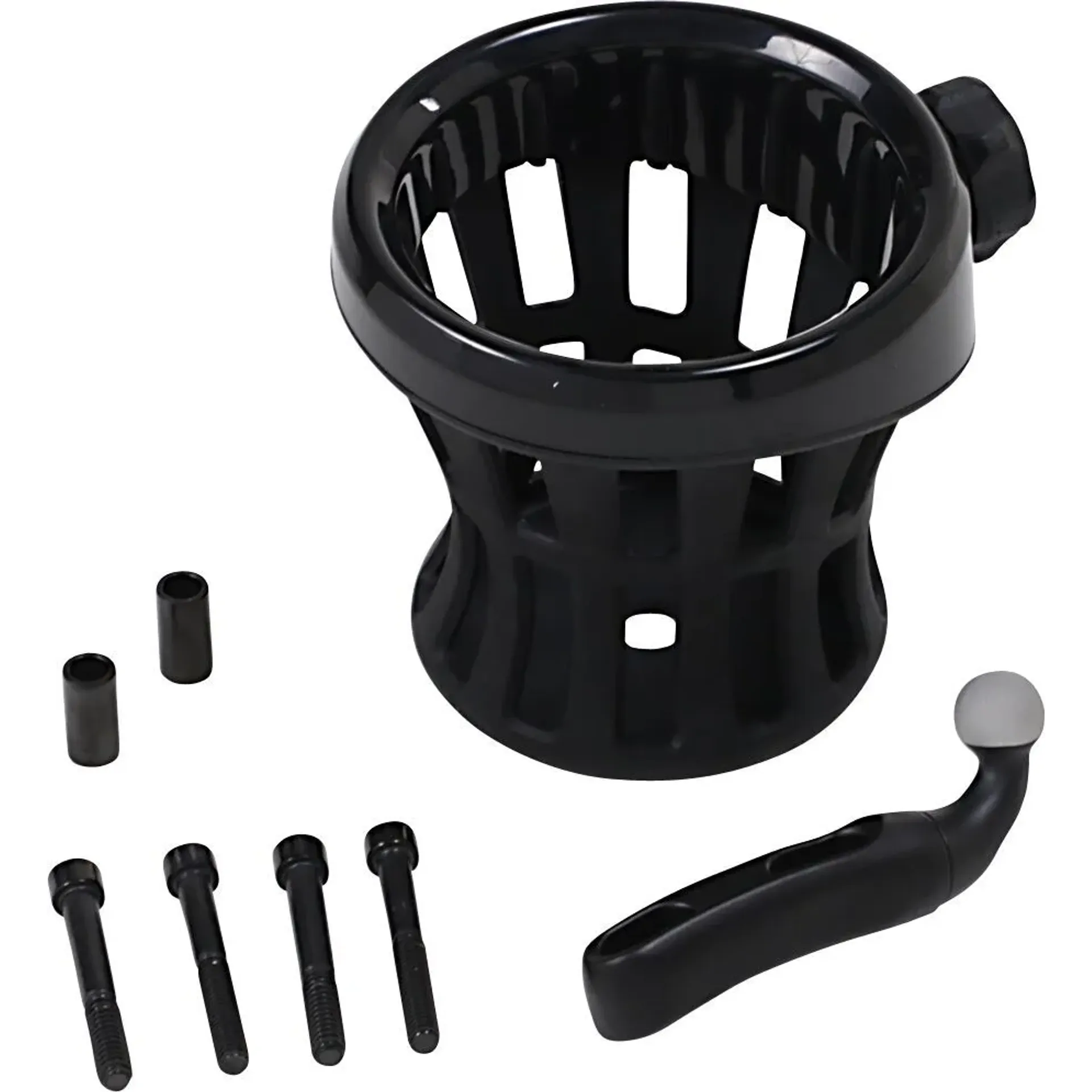 Drink Holder With Perch Mount Black