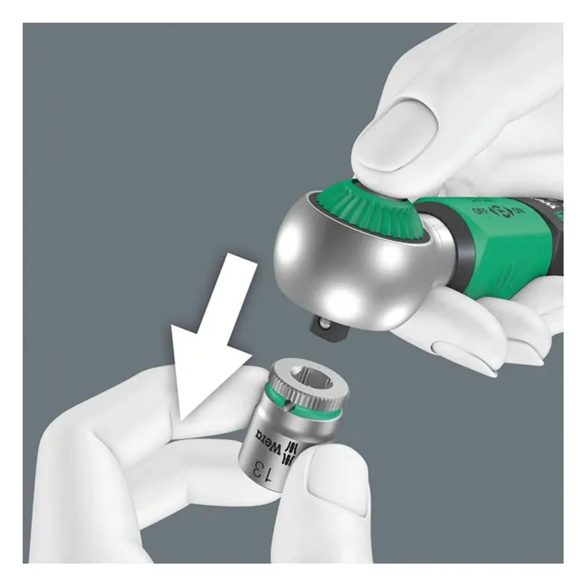 Wera, Safe-Torque A1 adjustable torque wrench 1/4"