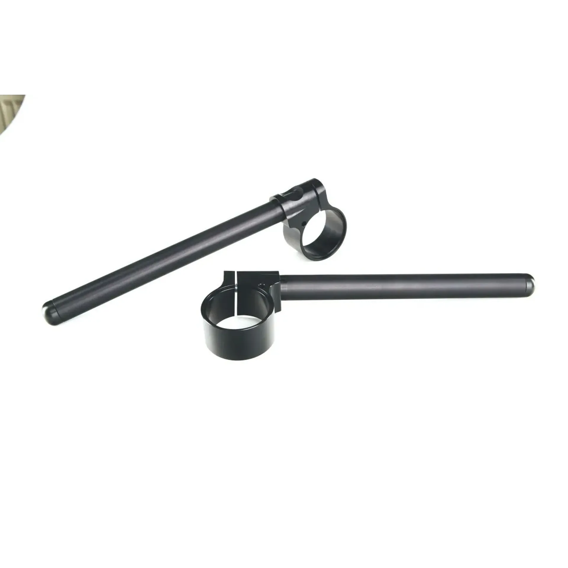 Clip-On-Racing-Set Aluminium ?? 50Mm Black