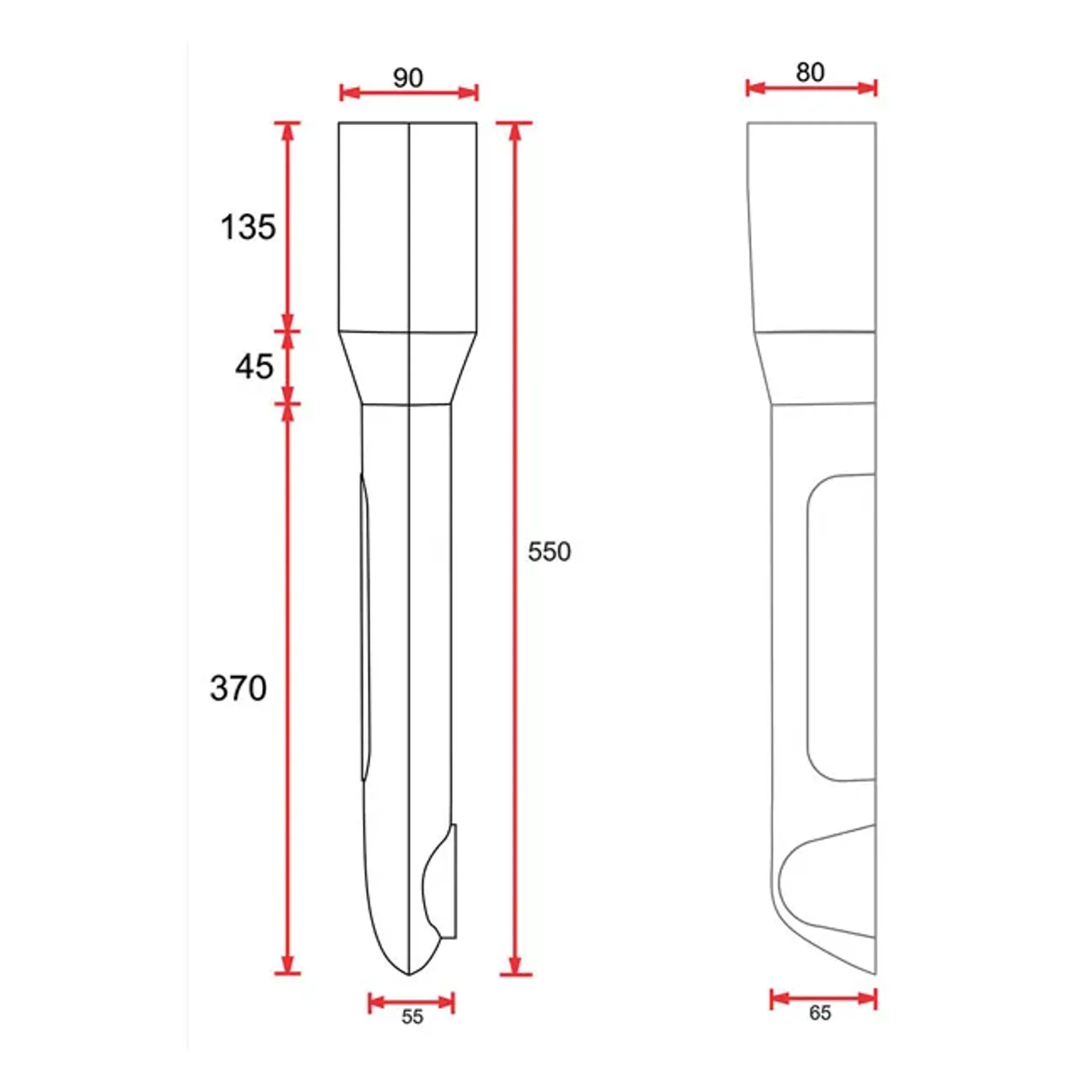 C-Racer Universal fork guards No1