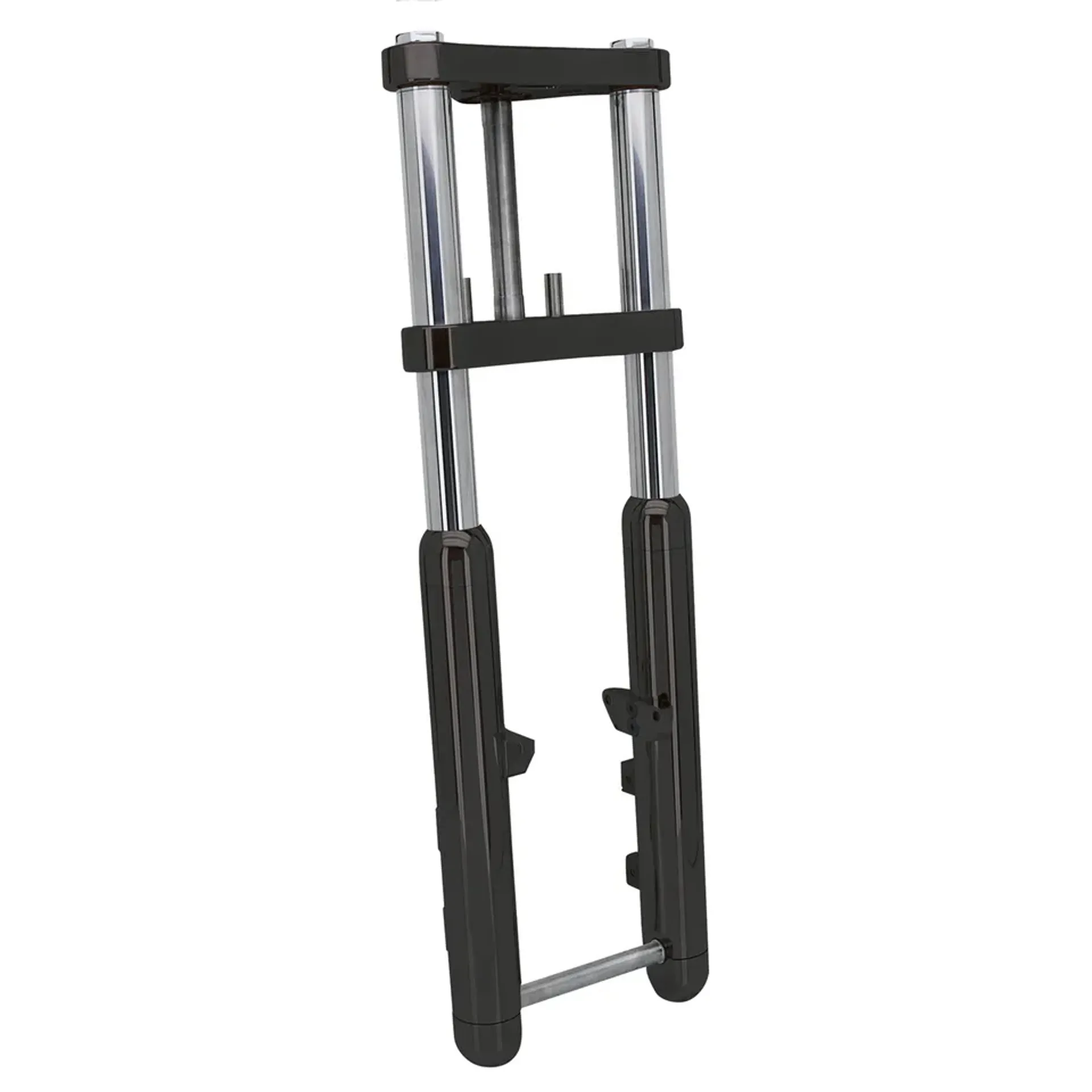 Slim Black Bubba Front fork +2″ (over FL