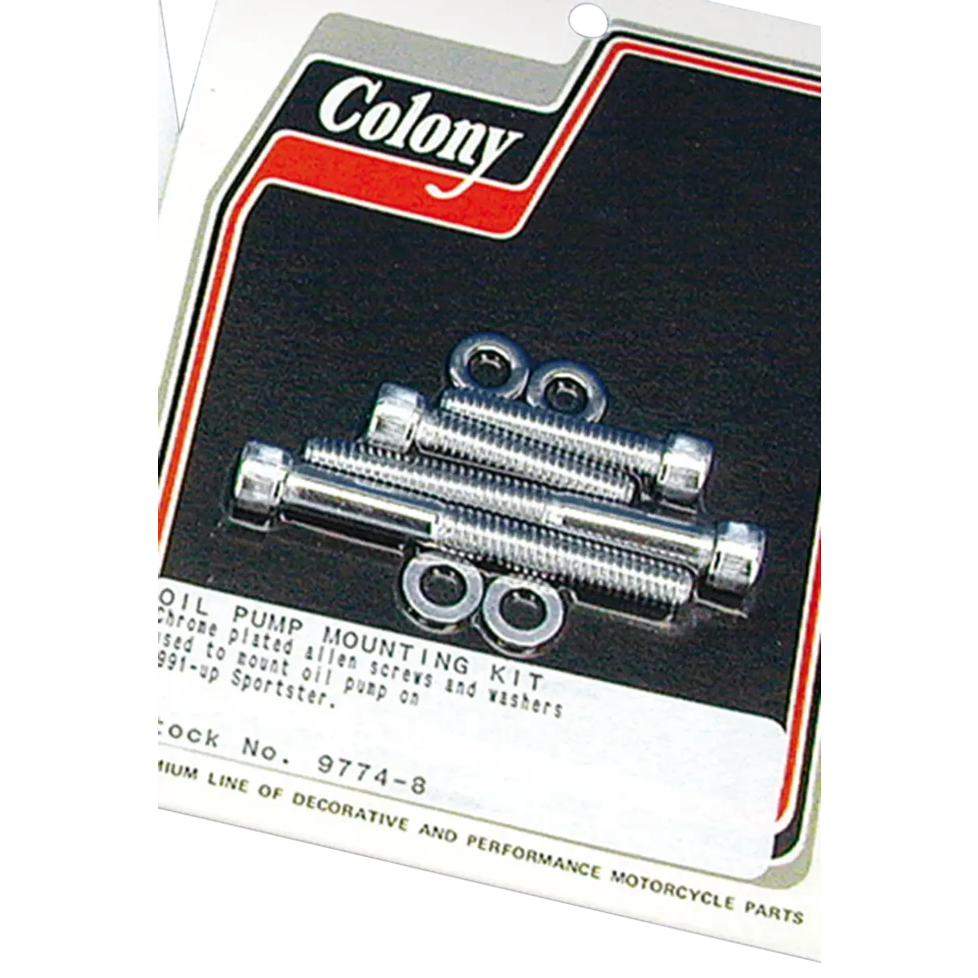 Oil pump mounting bolt set XL91-up