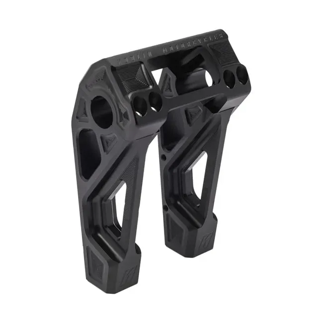 Kodlin, Fastback risers for OEM digital speedo. 6". Black
