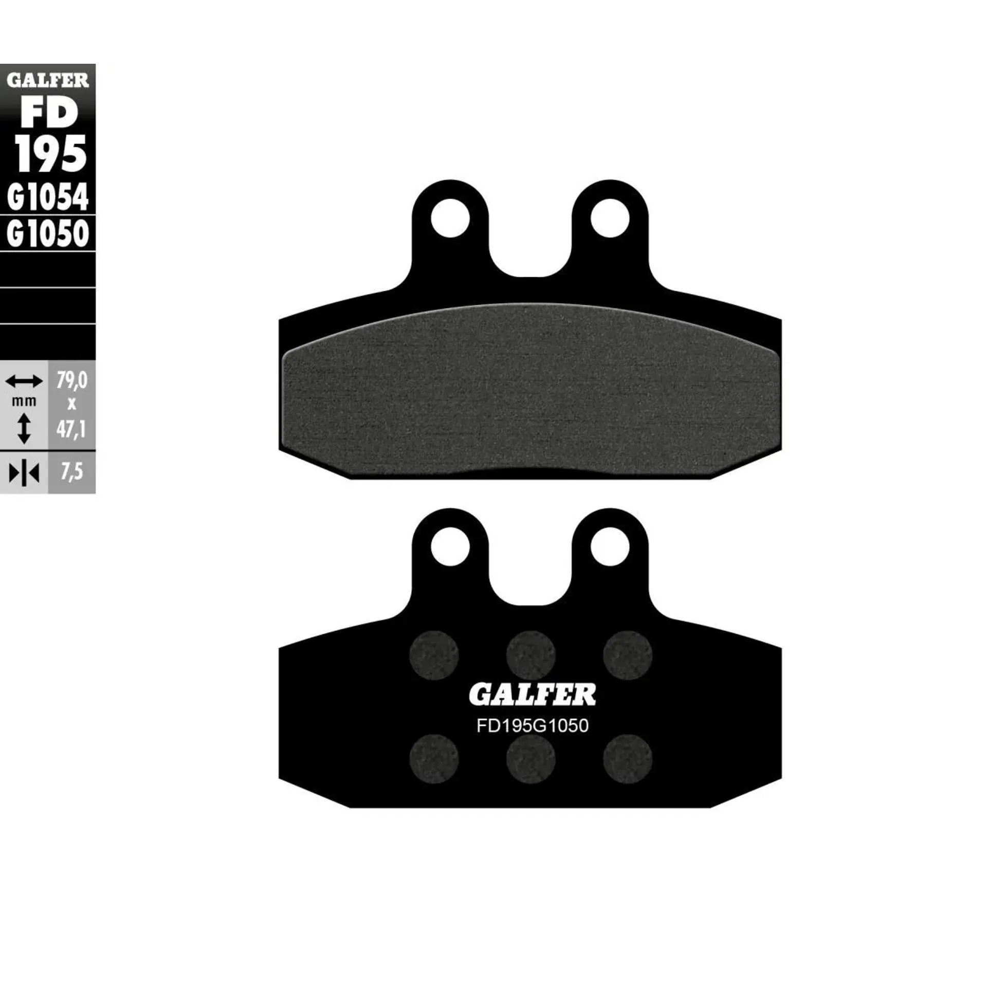 Brake Pad Semi Metal Scooter