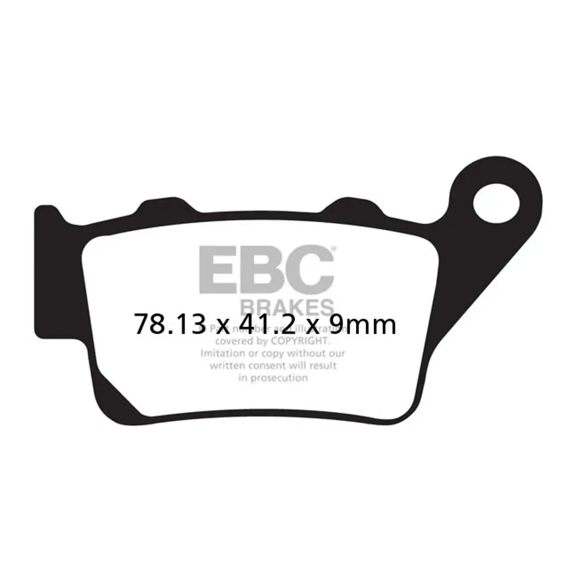 EBC Carbon X / TT series brake pads
