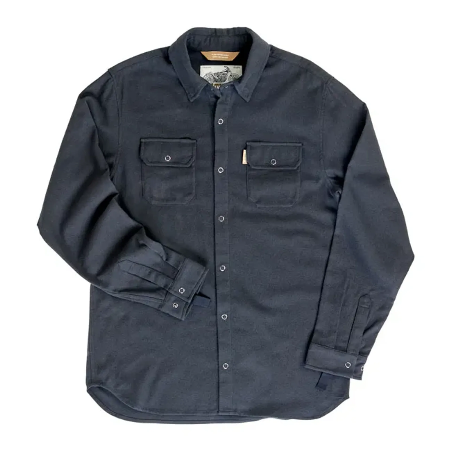 Biltwell Hi Test Flannel shirt black