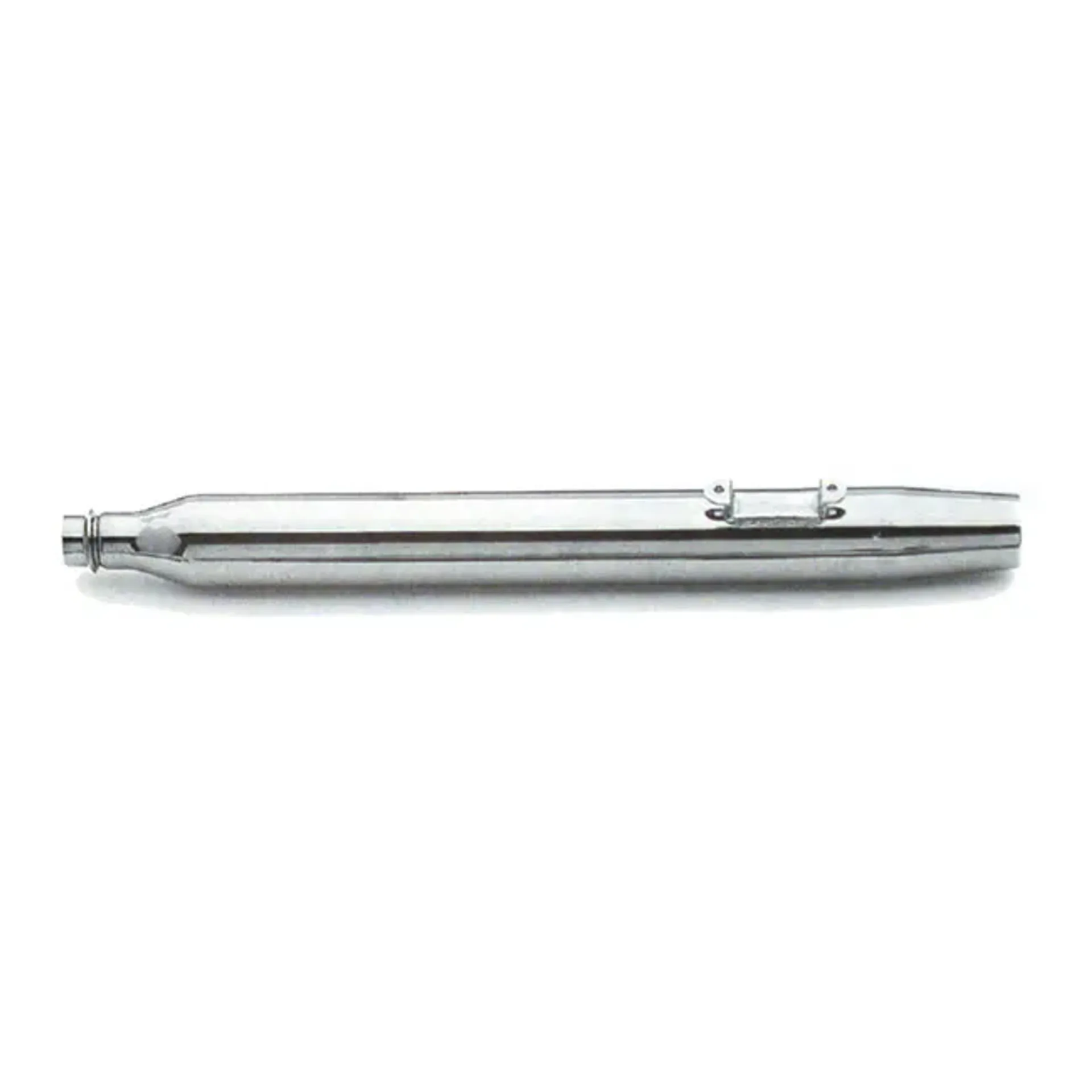 Paughco, Tapered cruiser muffler (right). 30" long