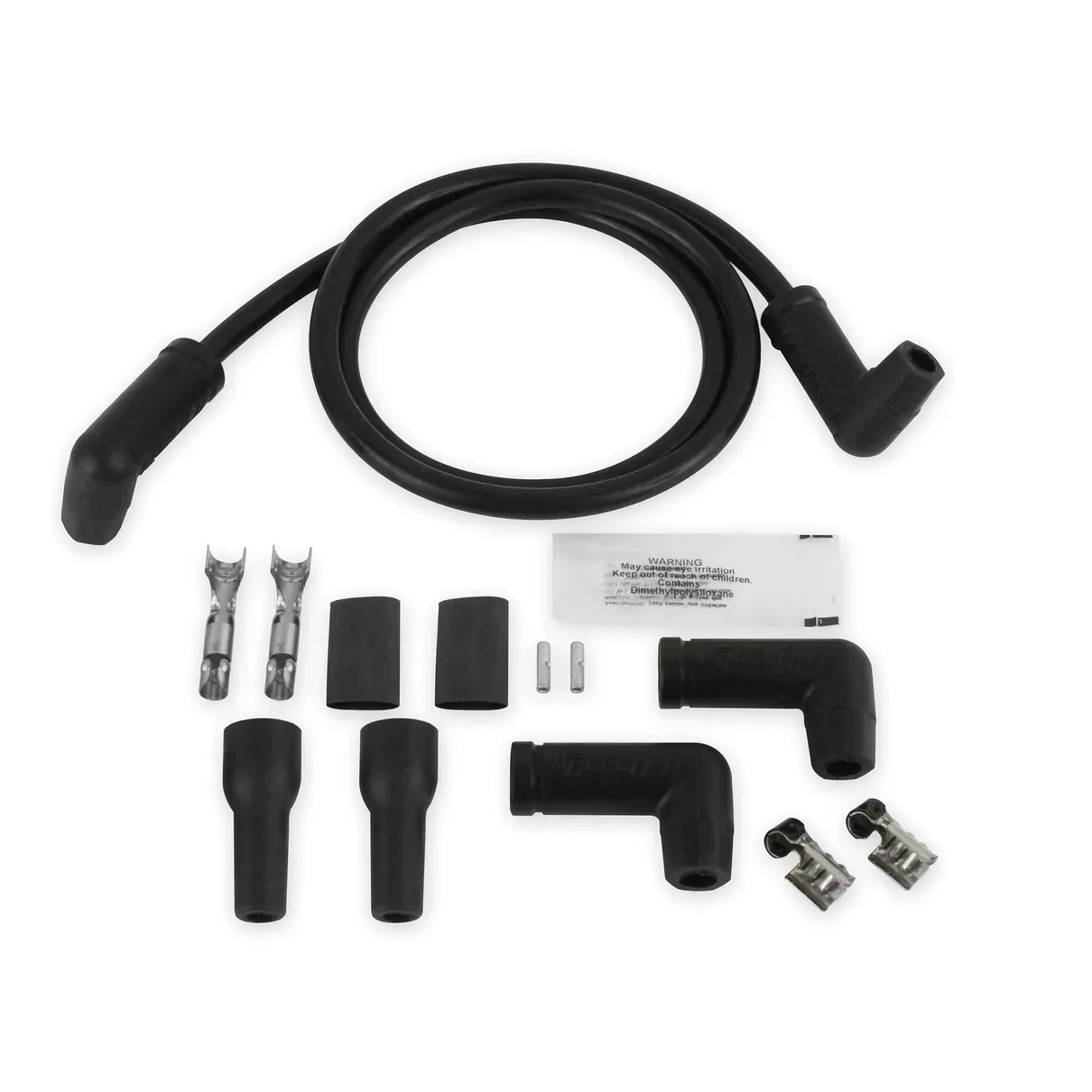 Accel Universal wire set 90degr black