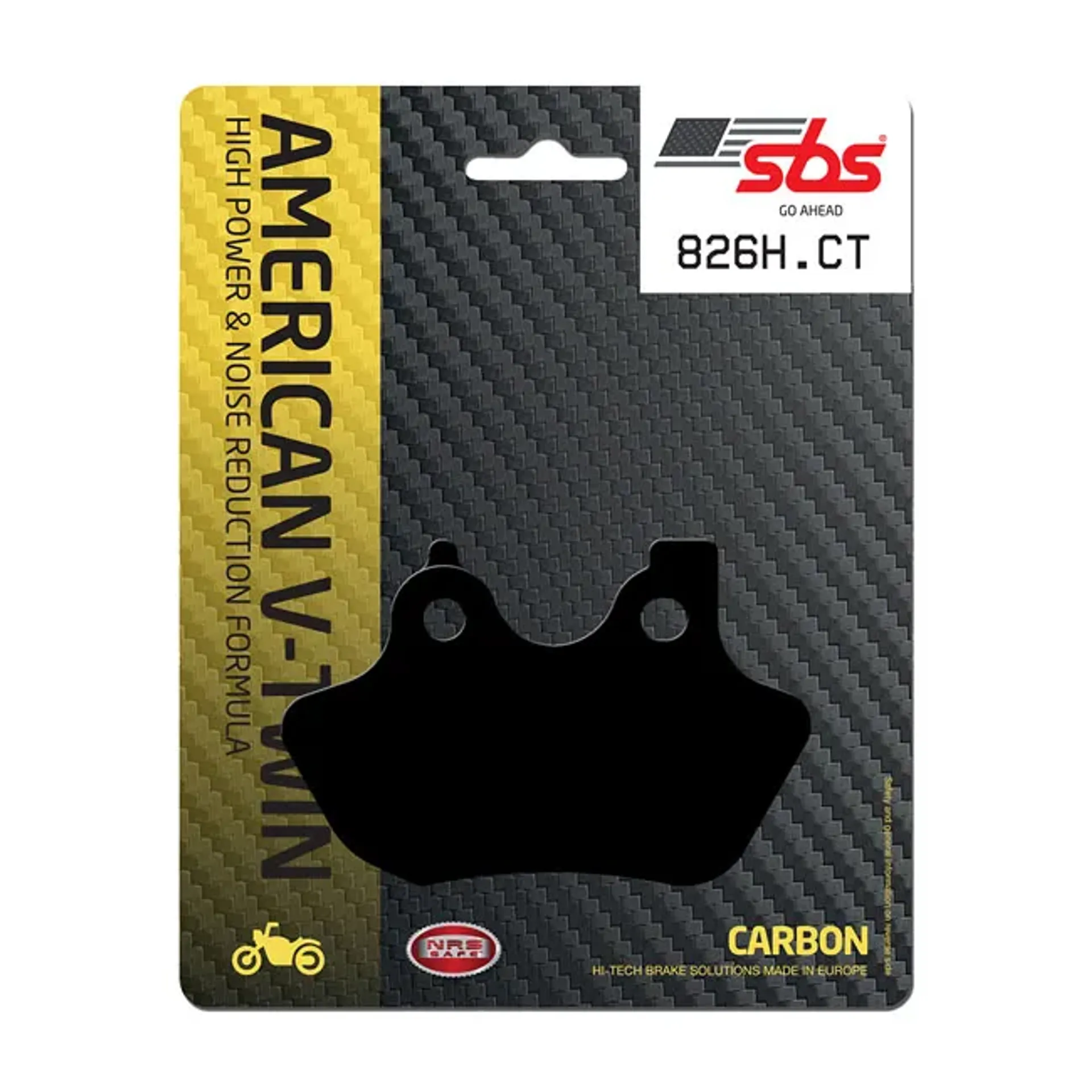 SBS, brake pads. Street Carbon Tech (organic)