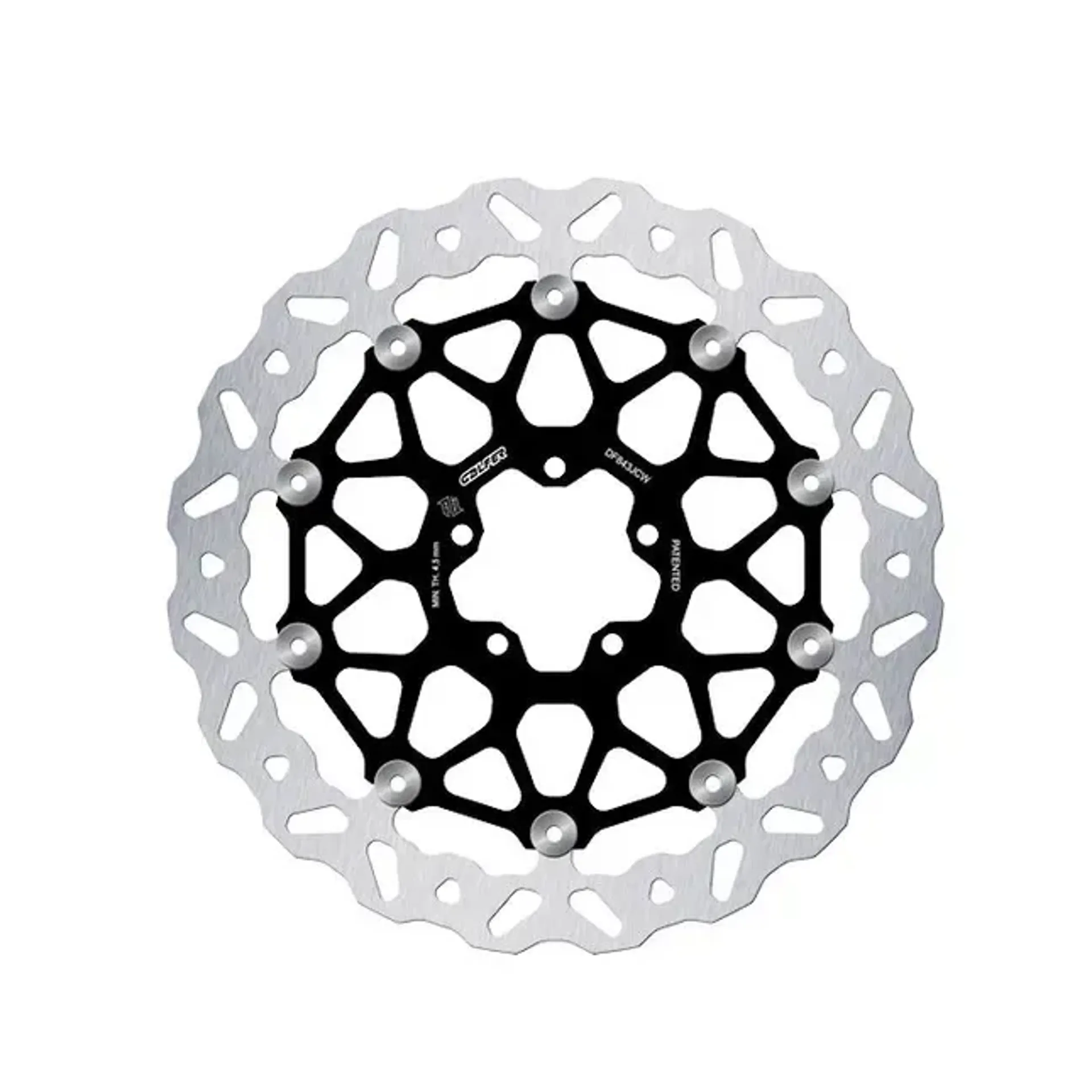 Brake disc wave floatech