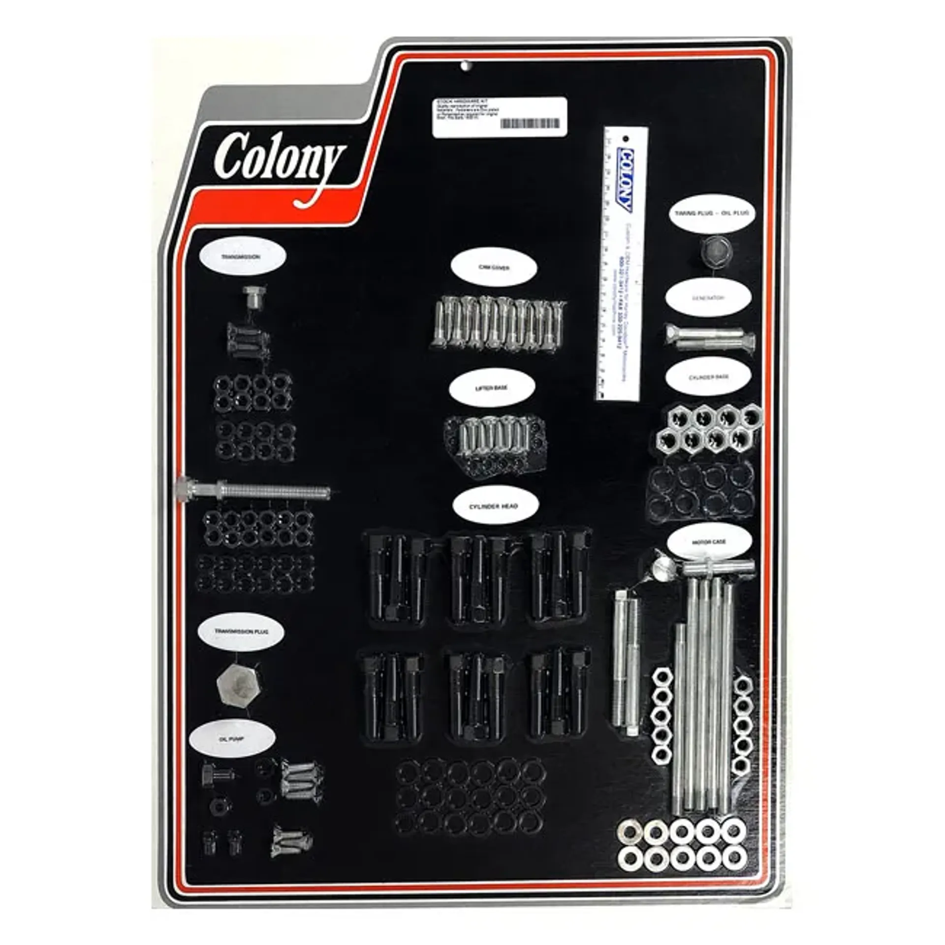Colony motor screw set