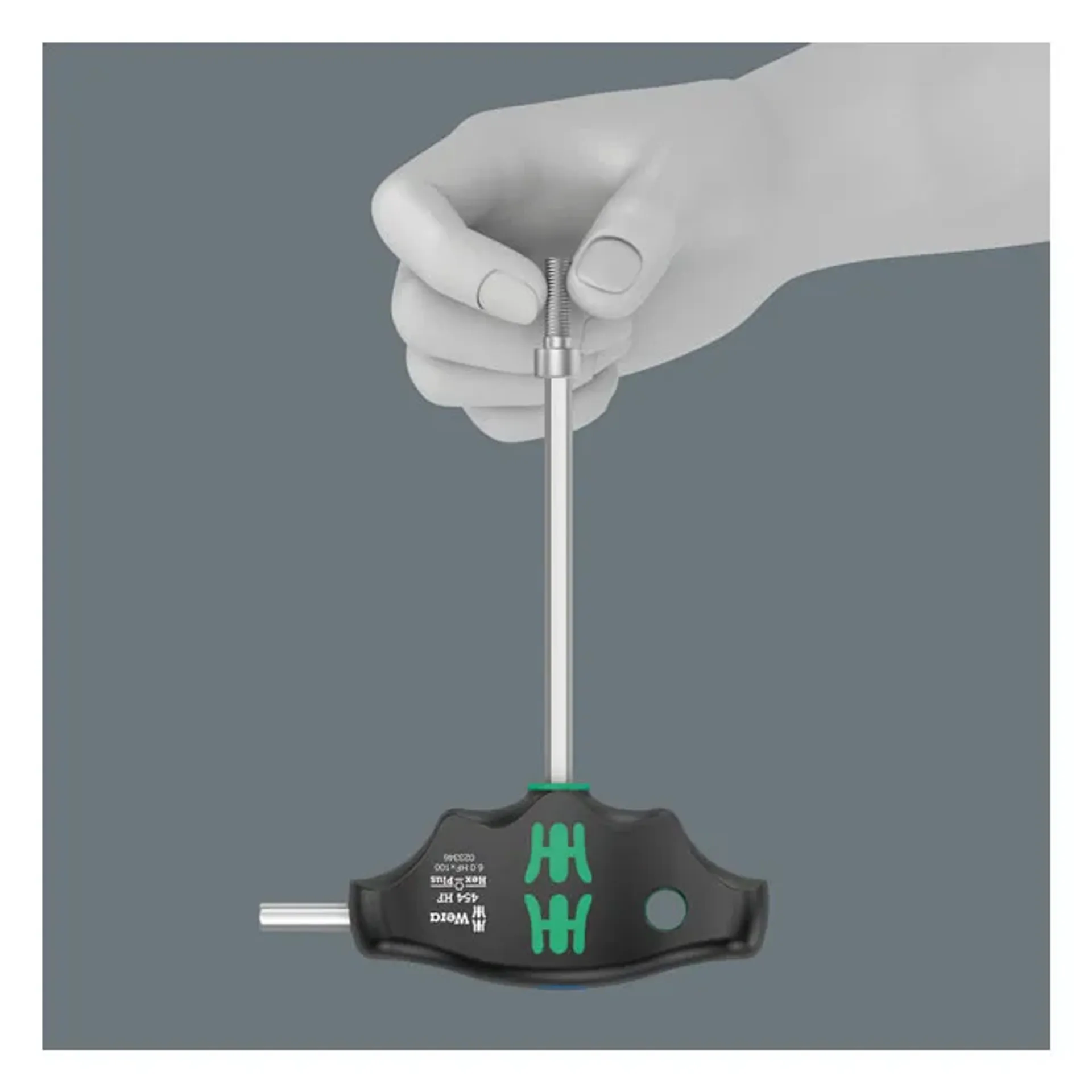 Wera HF T-handle hexdriver series 454 Size 10