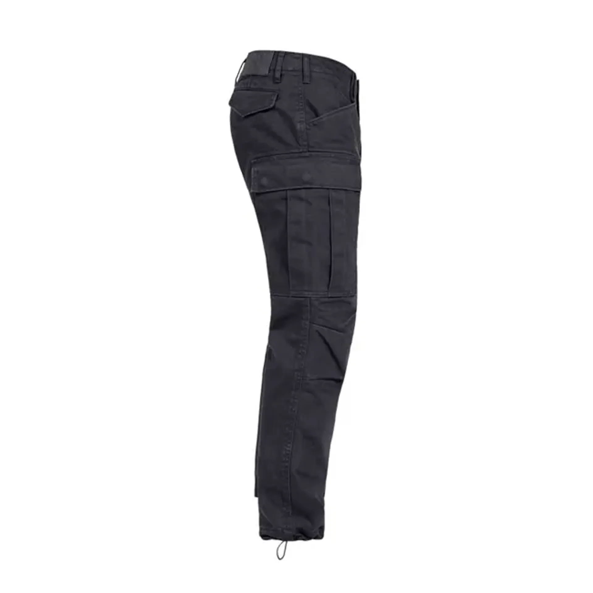 John Doe Regular cargo mono pants black/black