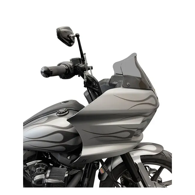 Kodlin, Fastback risers for OEM digital speedo. 6". Black - Afbeelding 8