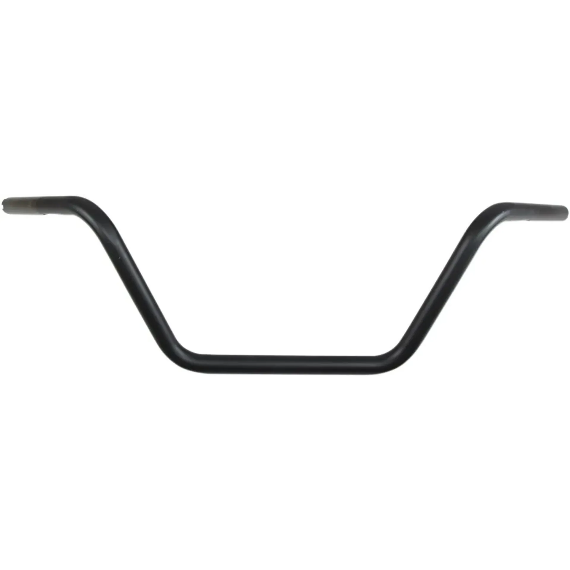 Handlebar 1″ Medium Buckhorn Flat Black Tbw