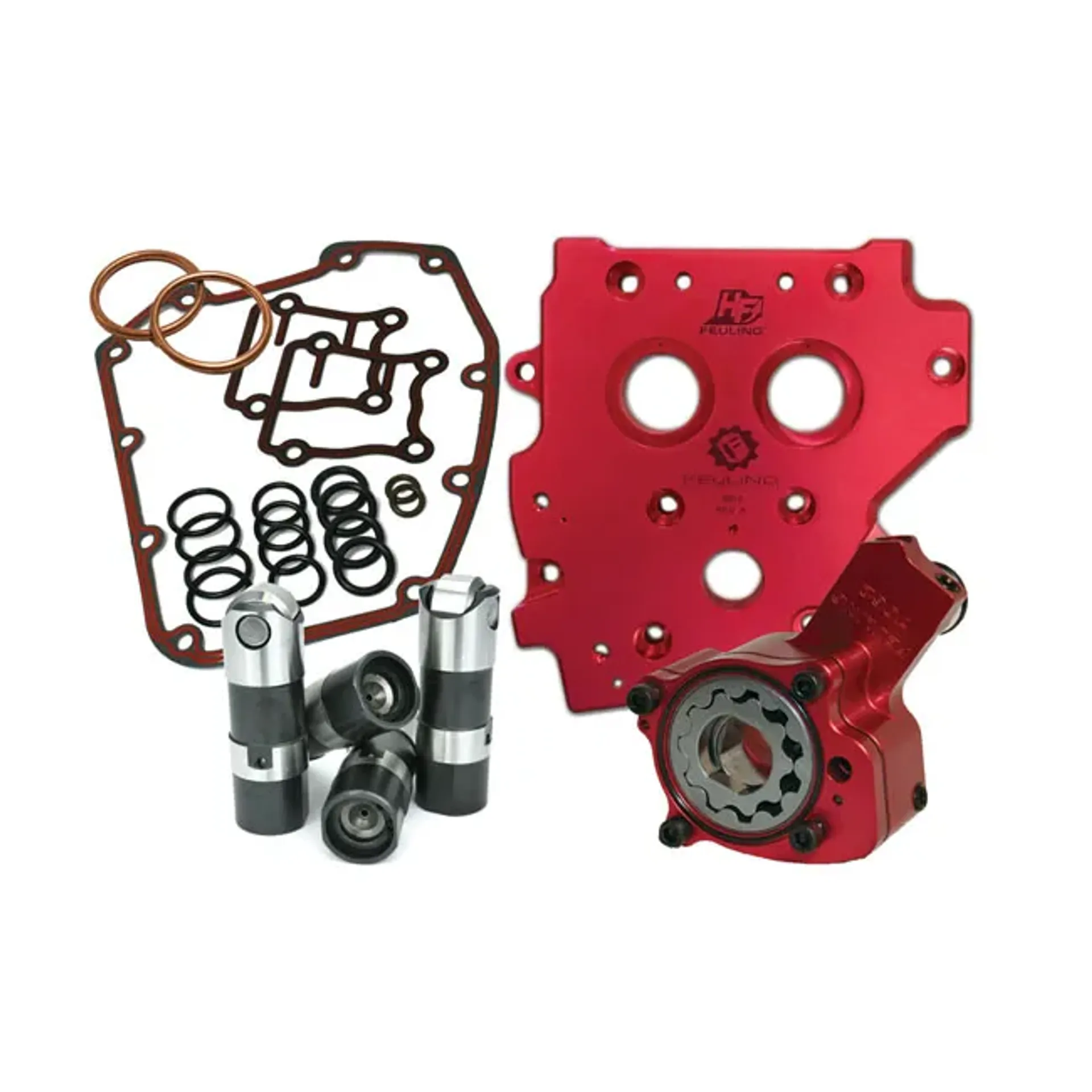 Feuling, Race Series Oiling System. Gear/Cam drive