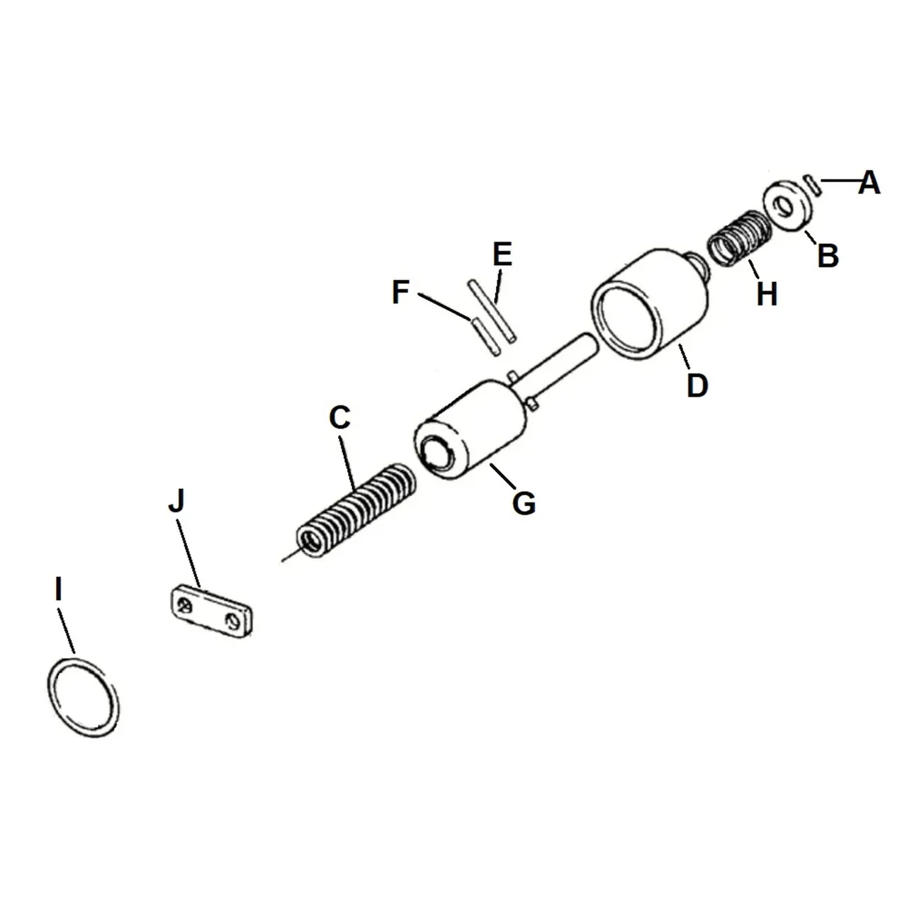 10pck Solenoid mount gasket #60645-65 - Afbeelding 3