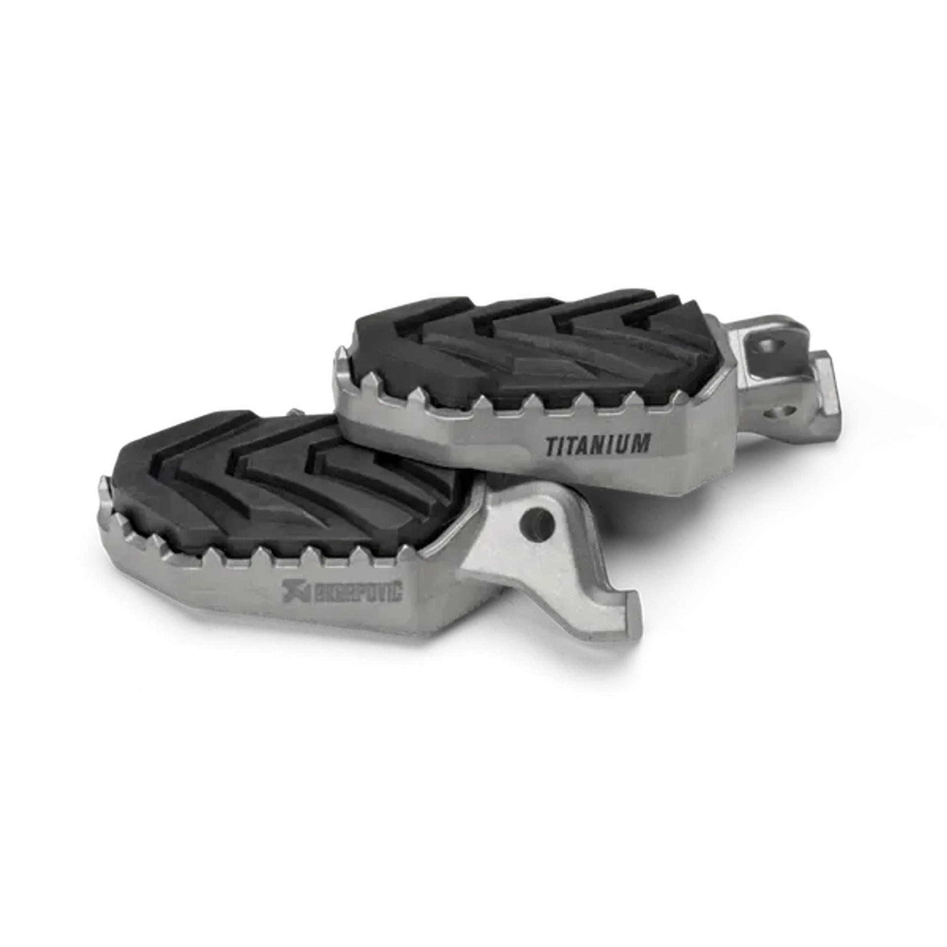 Footpegs titanium triumph tige