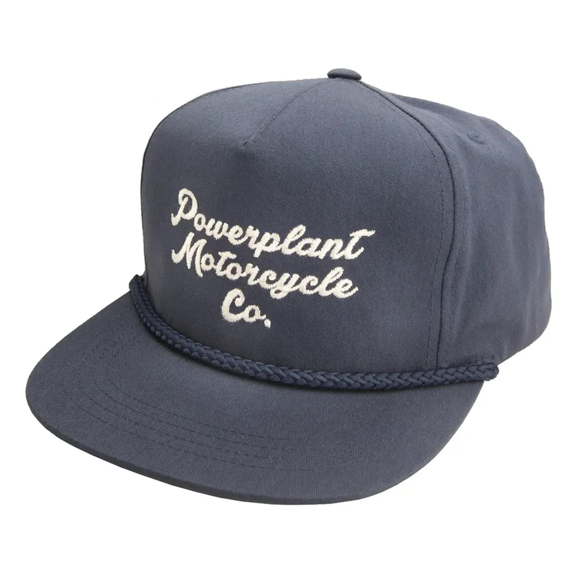 PMC EMBROIDERED SNAPBACK NAVY/WHITE