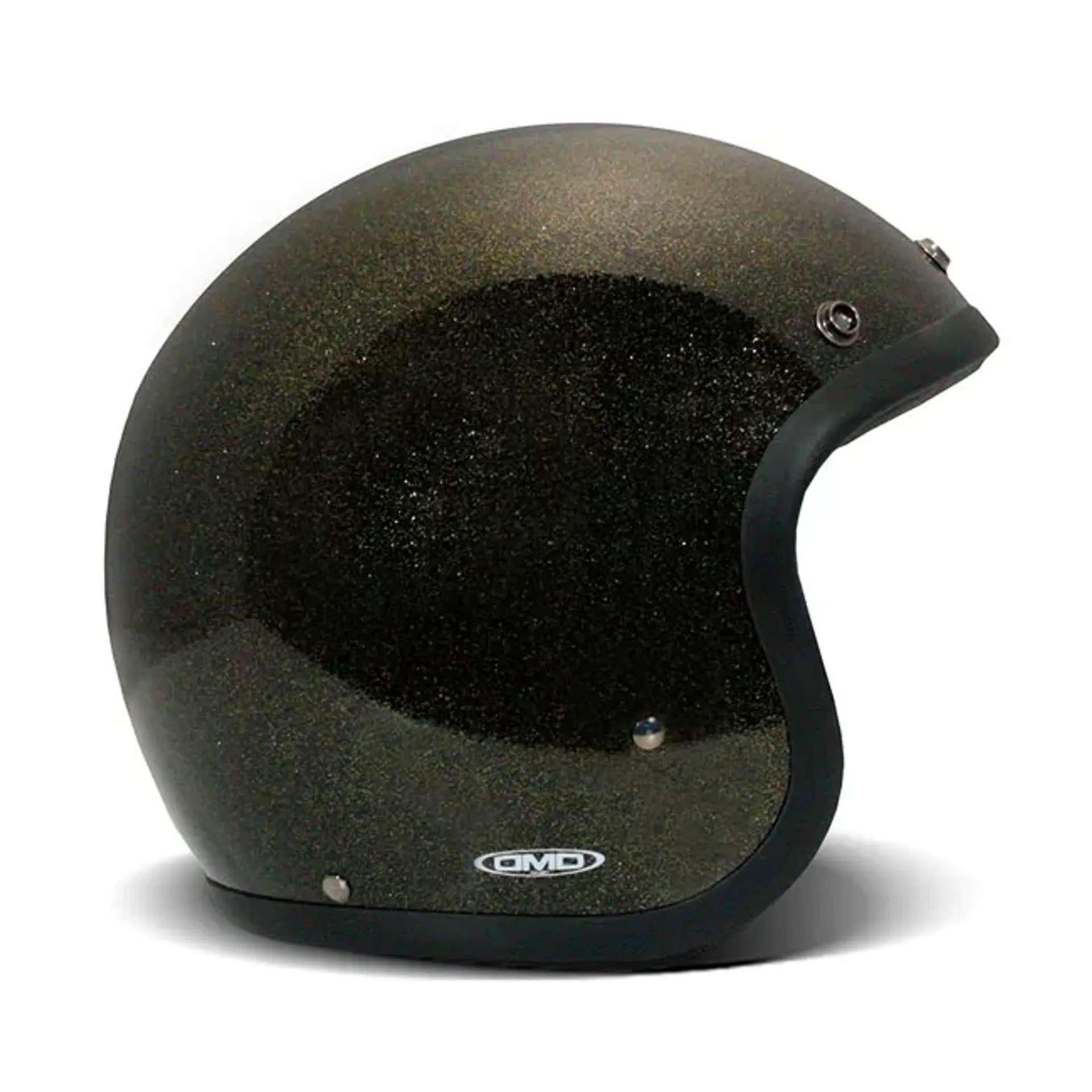 *10 WORKING DAYS EXTRA TRANSIT TIME* DMD Retro helmet Glitter Bronze