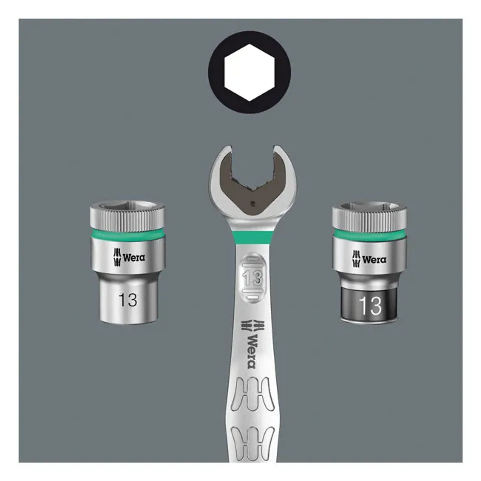 Wera wrench double open end 22/24 Joker