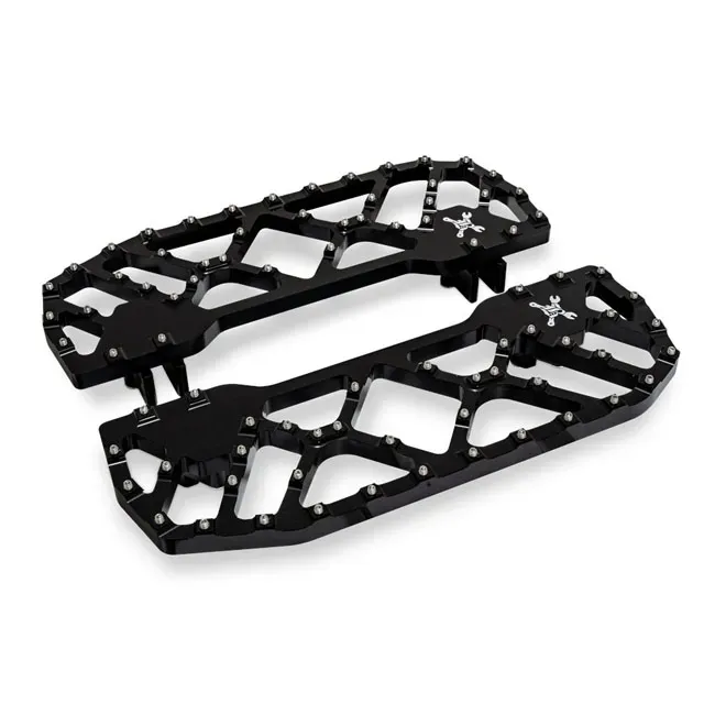 Burly Brand, MX-Evolution rider floorboards. Black - Afbeelding 2