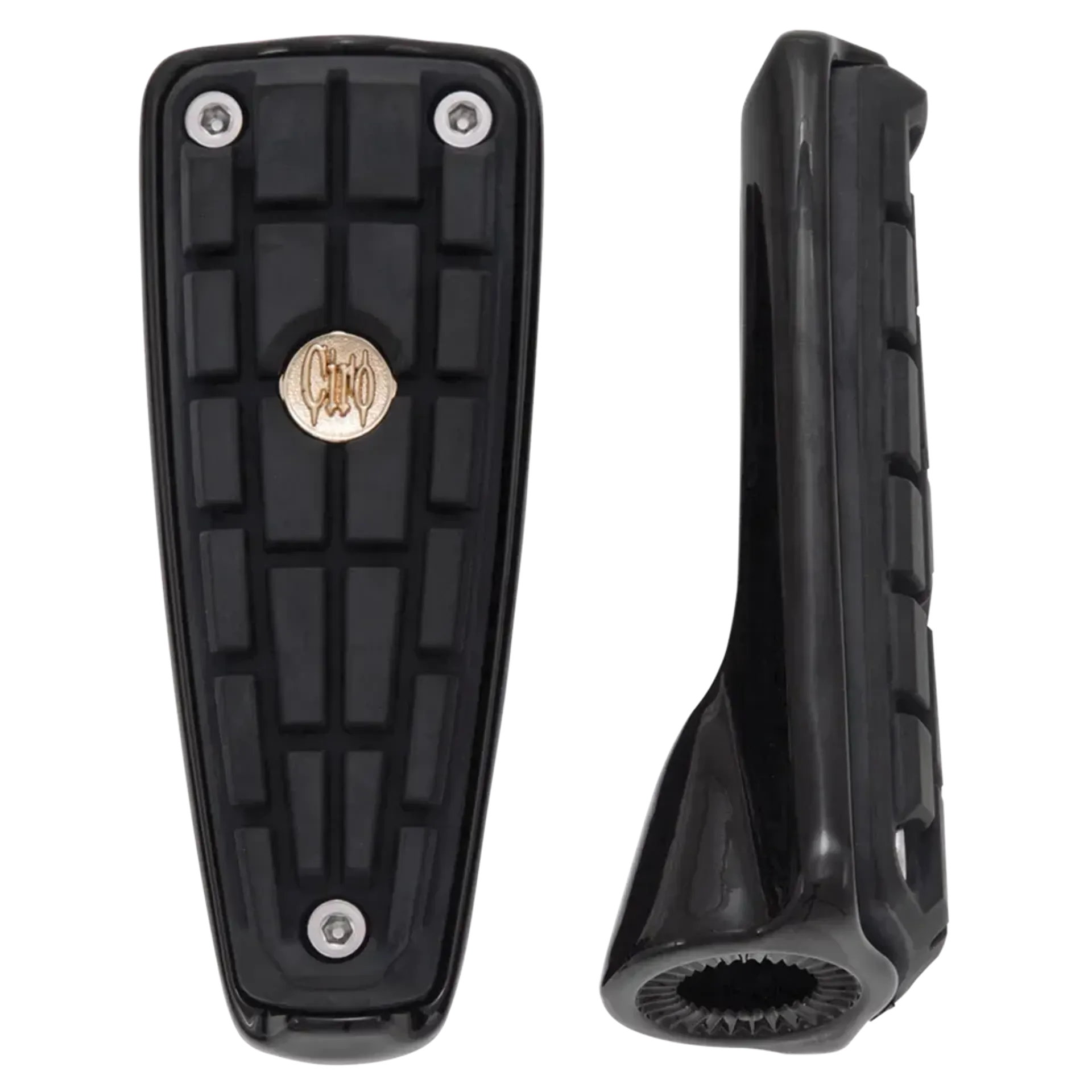 CMX FOOTPEGS BLACK W/O PEG SIDE CLEVIS