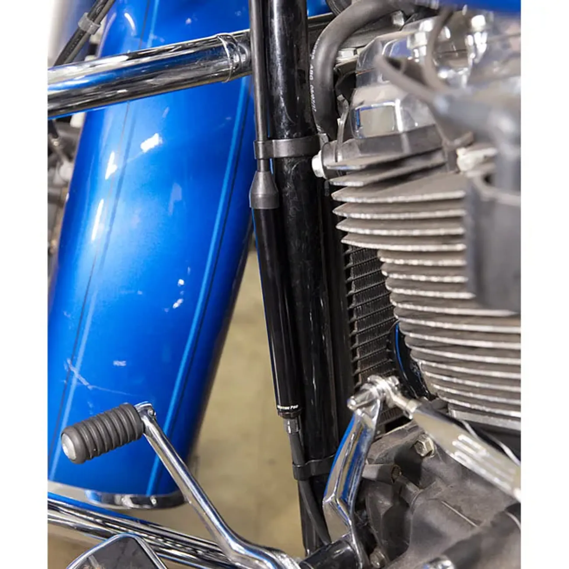 Motion Pro, top half clutch cable. Black. 46"