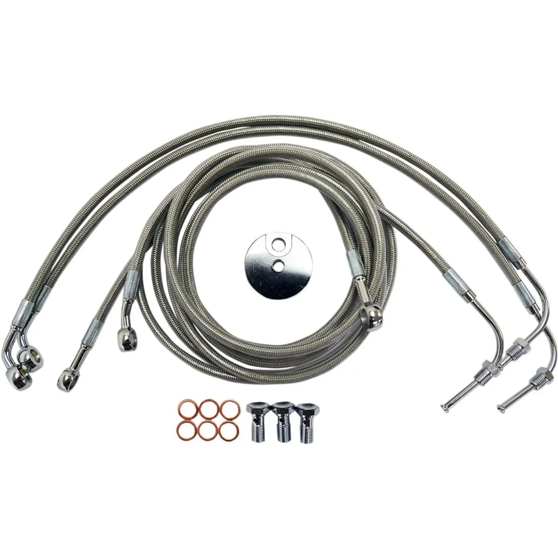 Brakelines Stainless For 12-14″ Ape Bars Abs Models Hd