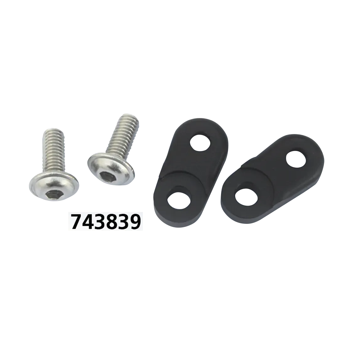 Atto universal C mounting plates black