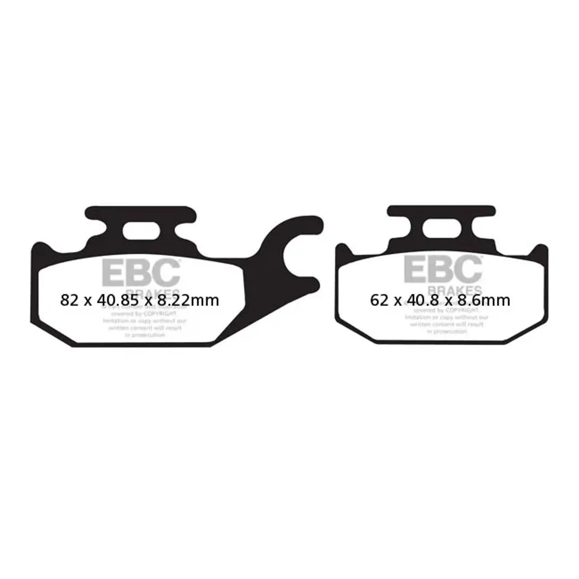 EBC Carbon X / TT series brake pads