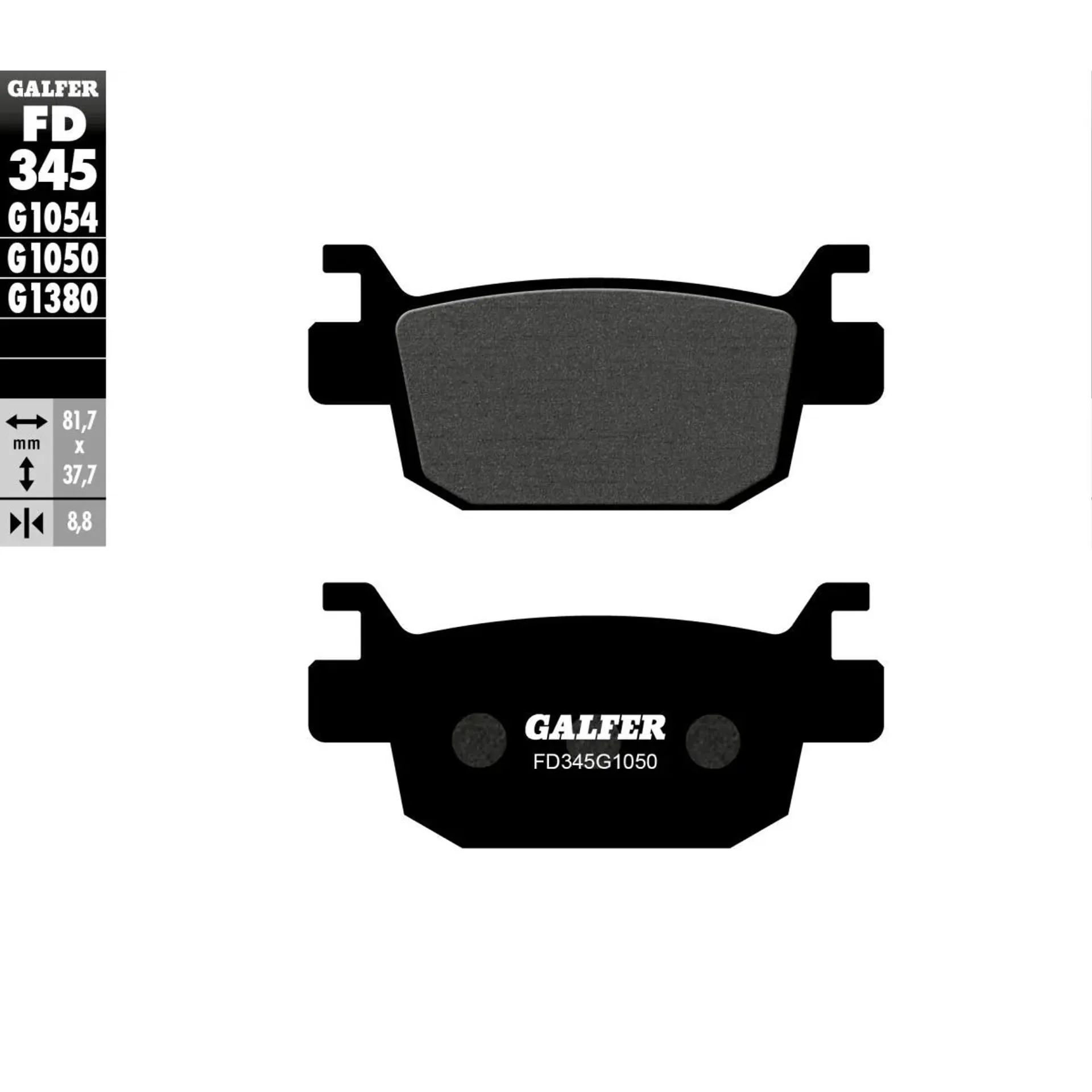 Brake Pad Semi Metal Scooter