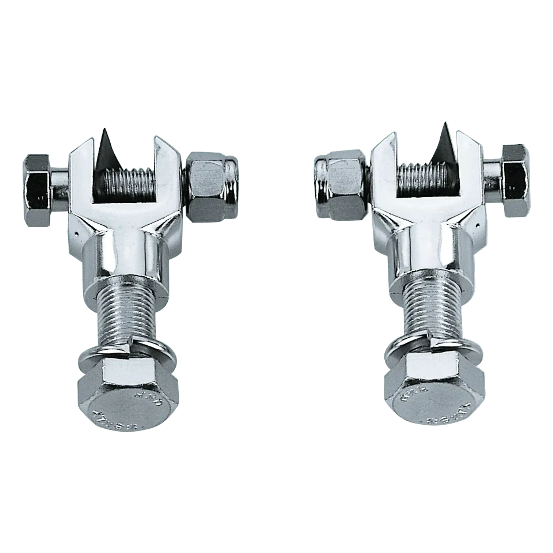 GZP Chrome footpeg supports w/hardwar