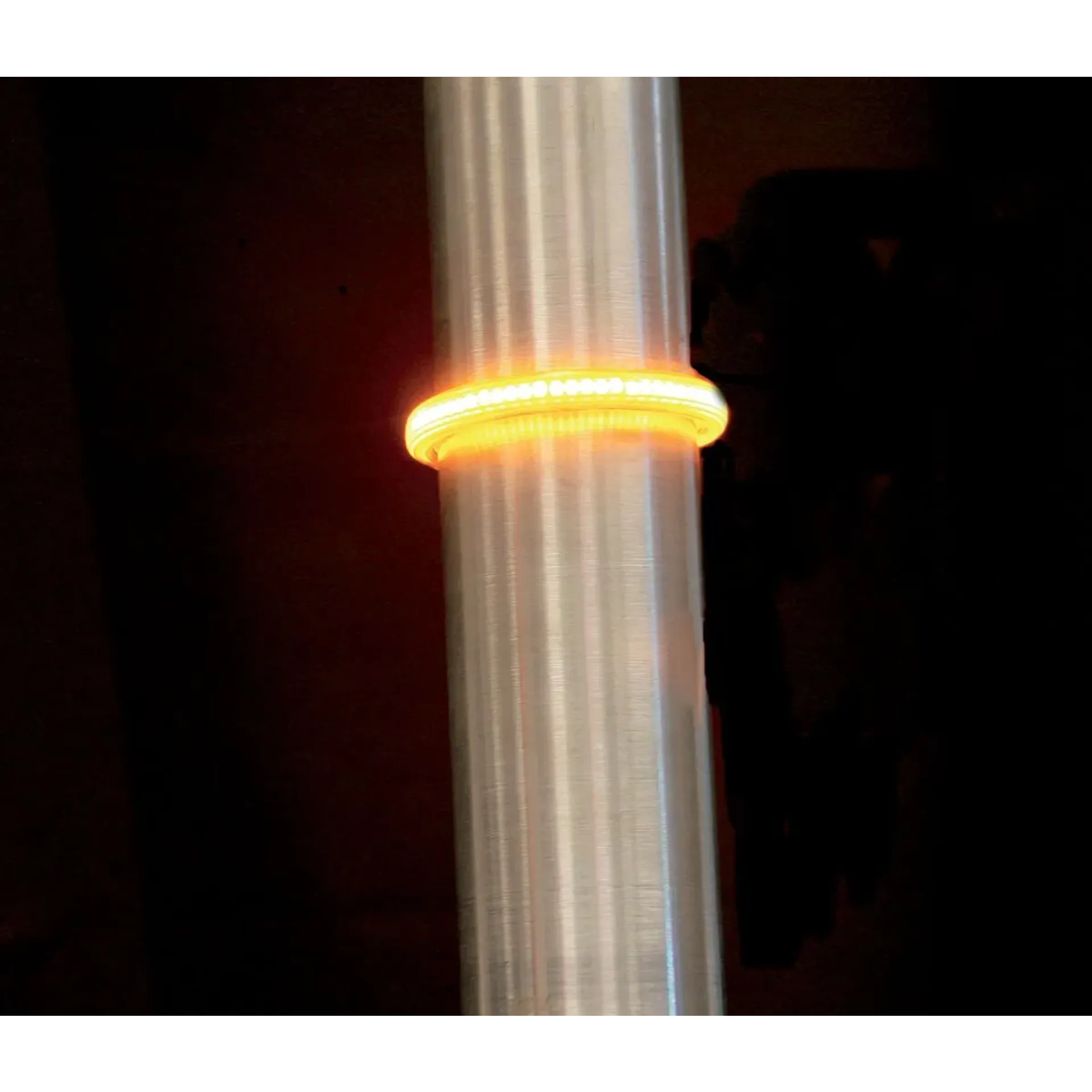 Led Fork Rings Truwrapz 41Mm Amber/Smoked