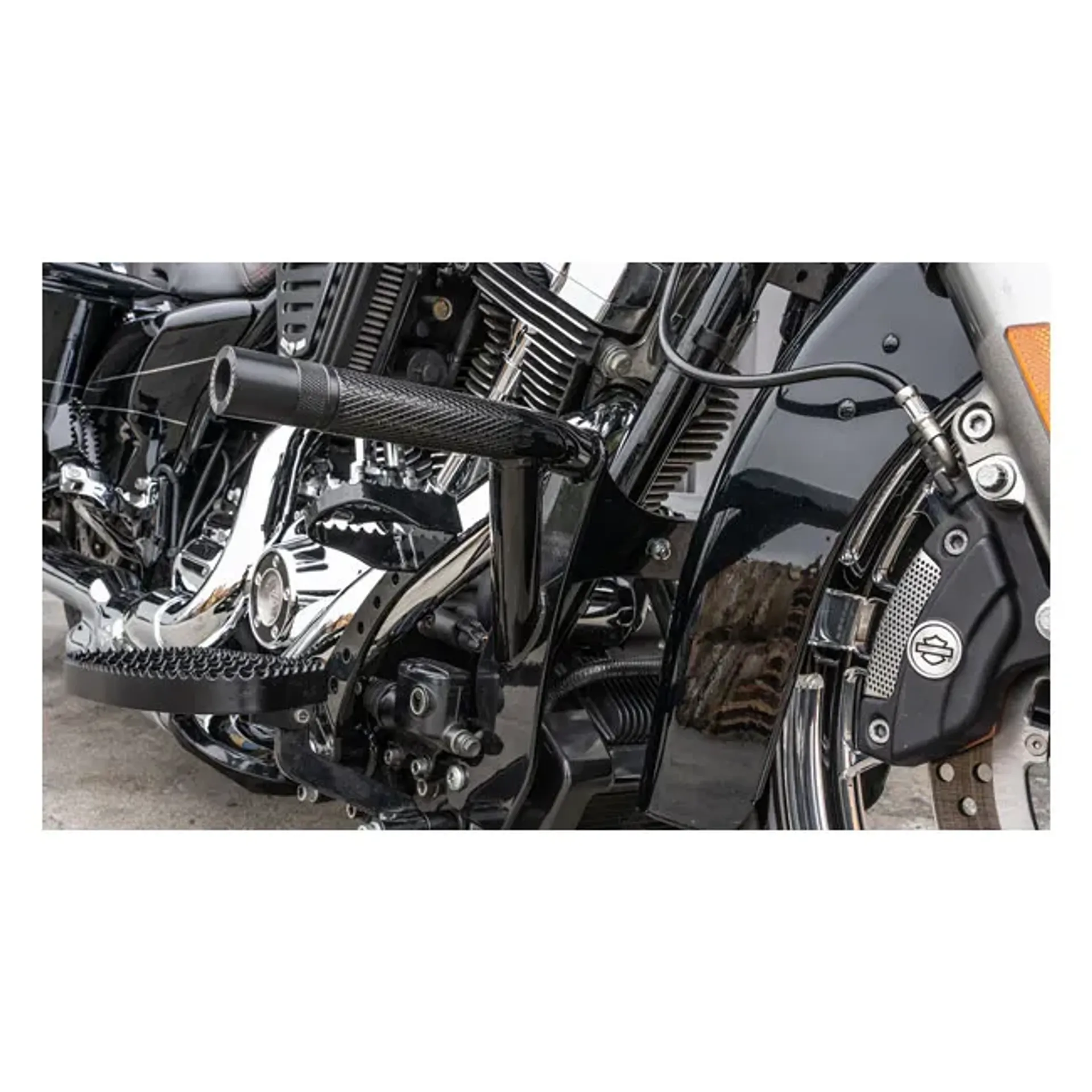 Burly Brand, Brawler crash bar kit Touring. Black