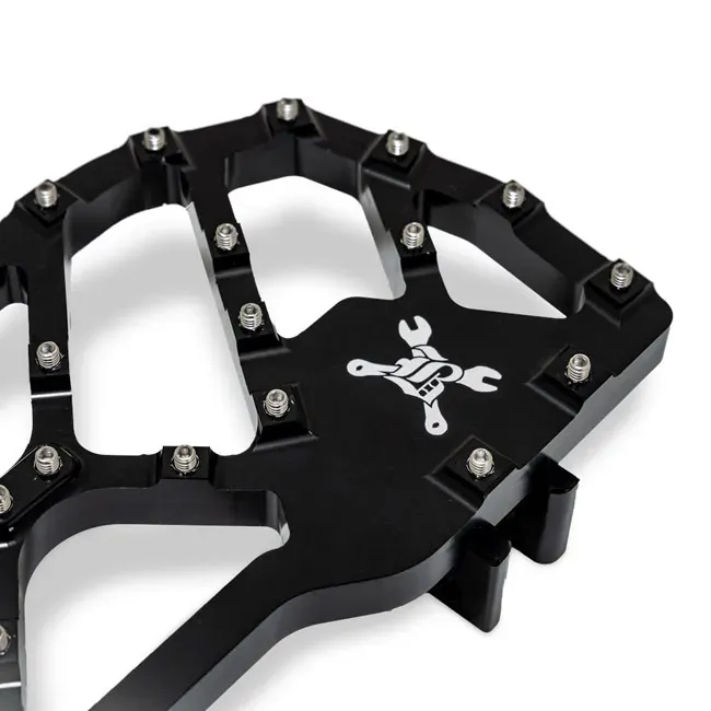 Burly Brand, MX-Evolution rider floorboards. Black - Afbeelding 3