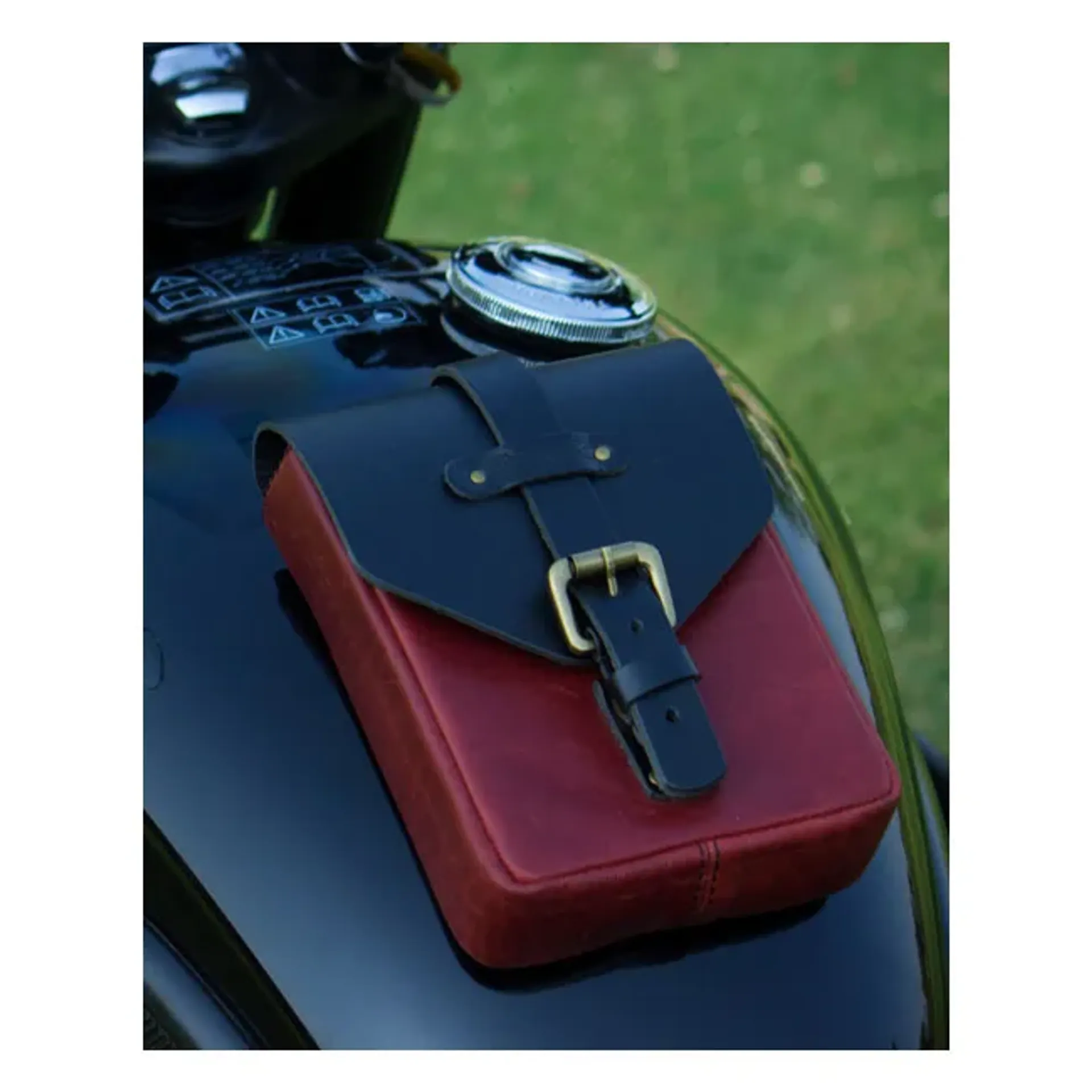 Trip Machine, tank pouch / belt pouch. Cherry red