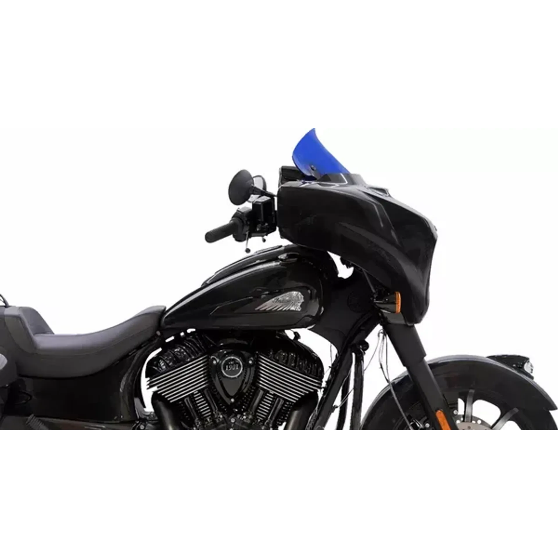 Windshield flare 10 kolor blue