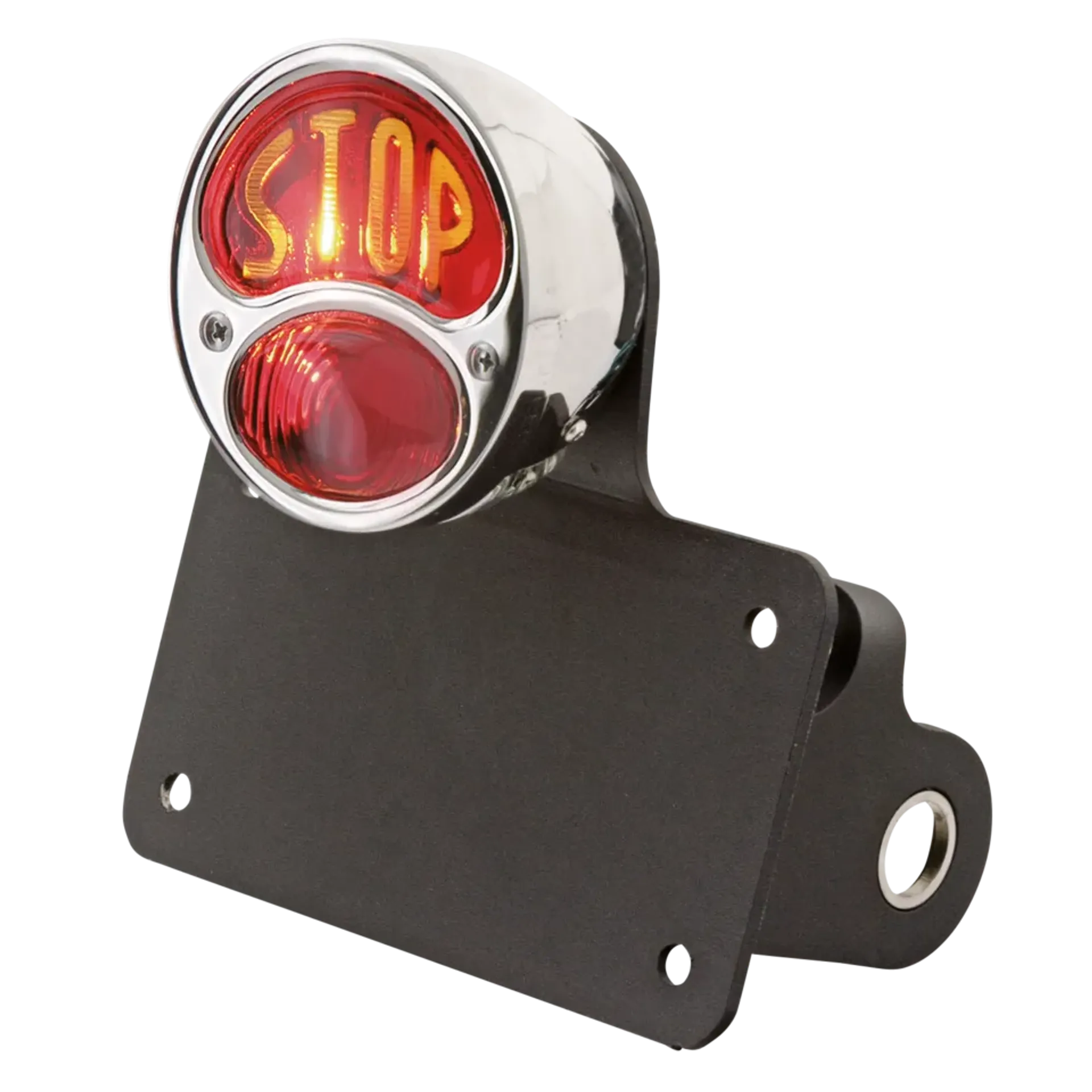 NSC 28 taillight w/horizontal lic.mount