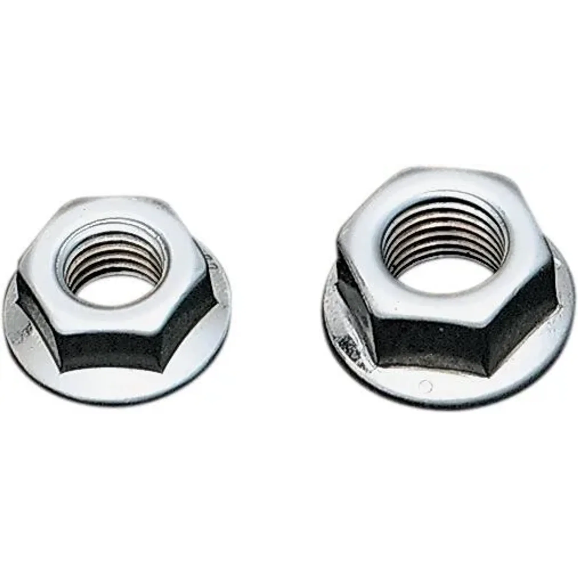 Flange Nut 3/8″ – 24 Custom Replacement Fine Chrome Natural