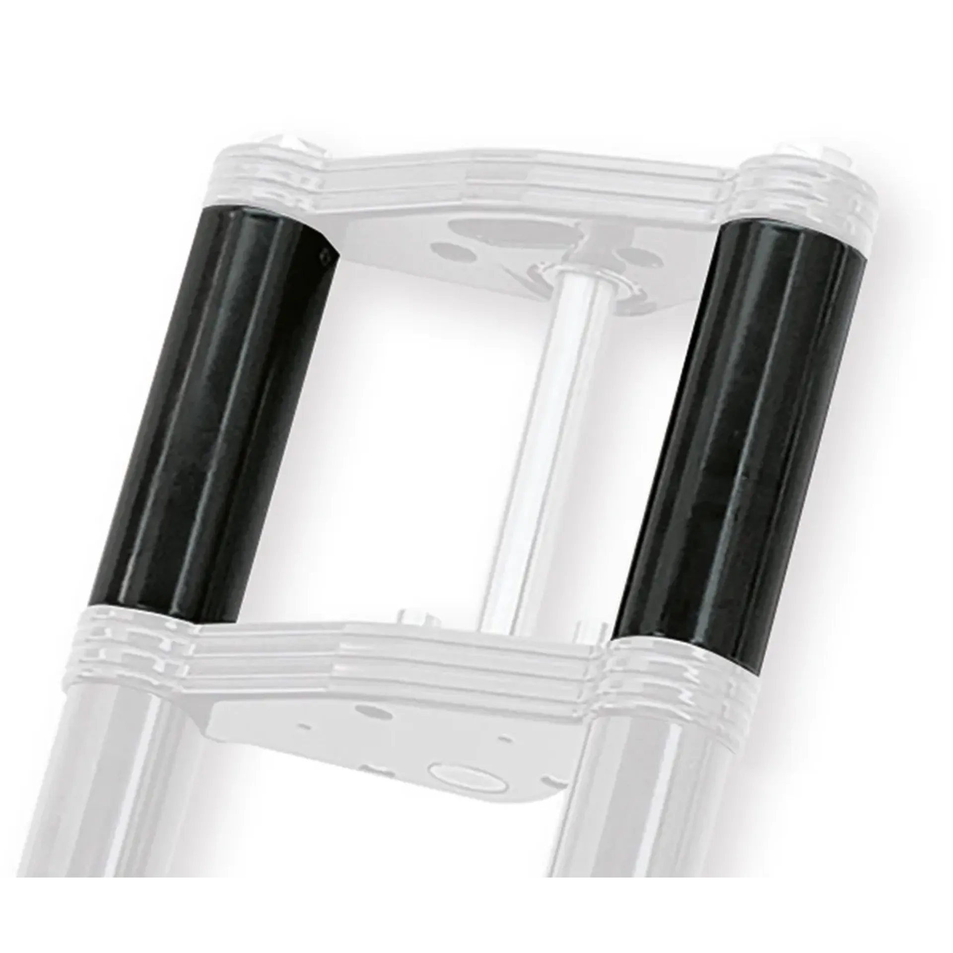 Black Anodized Bubba upper fork covers