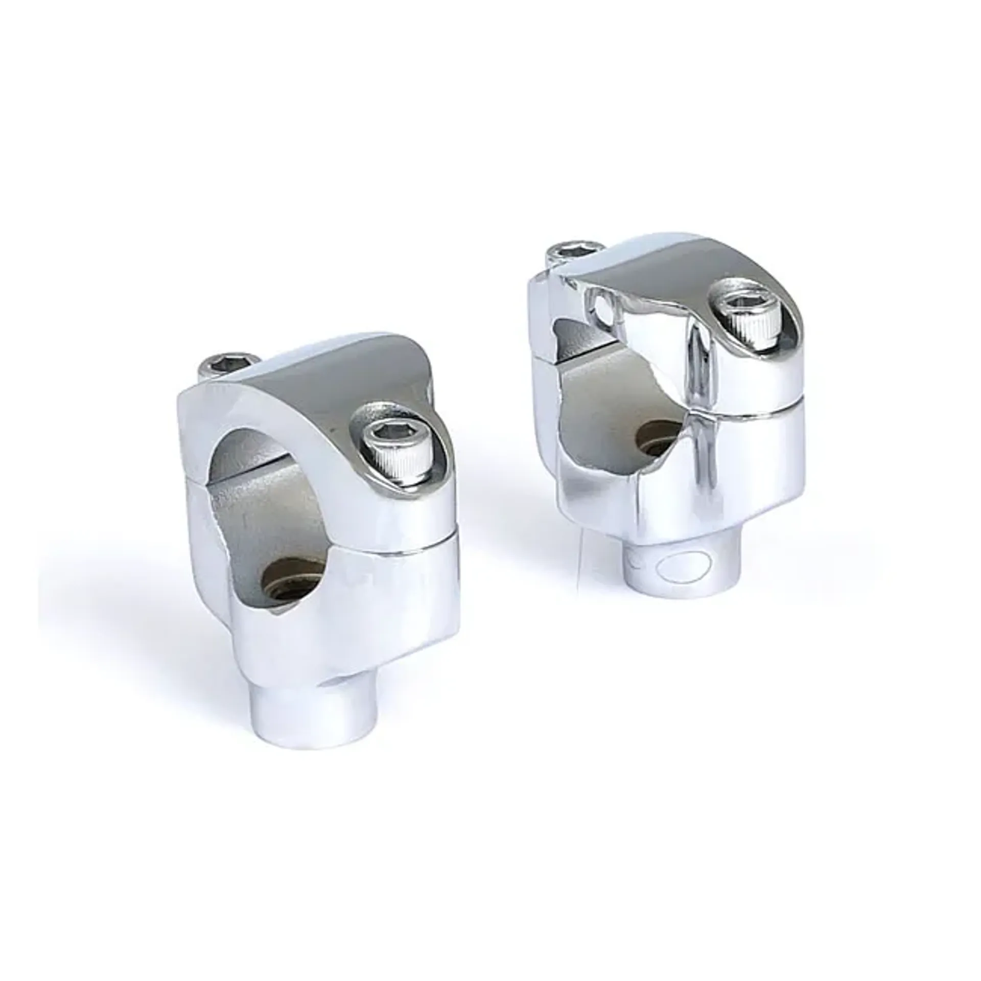Beach & Mini-Ape risers. 1-5/8" rise. 1-1/4". Chrome