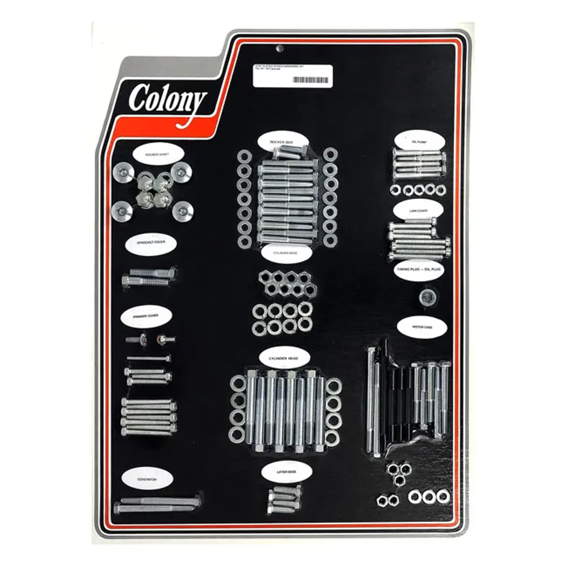 Colony motor screw set