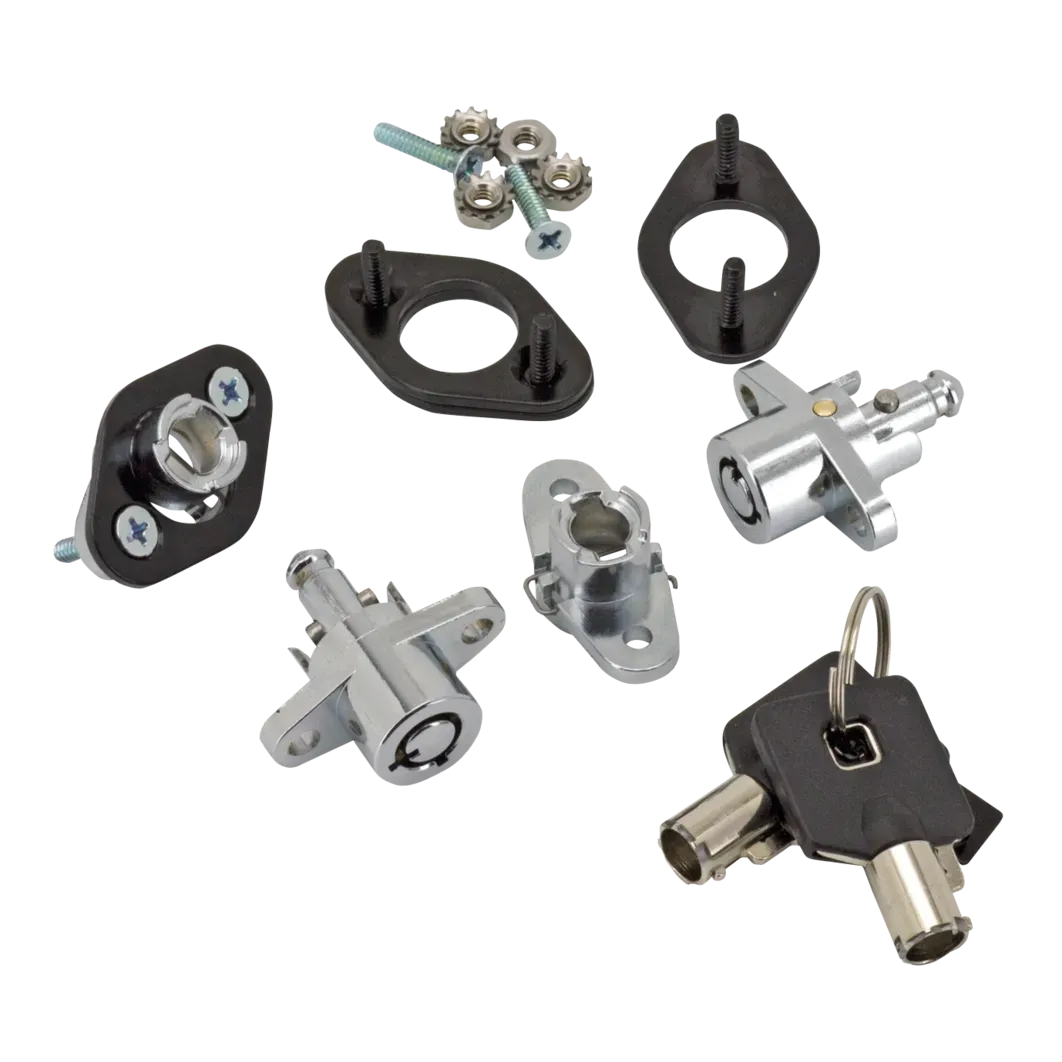 GZP Universal leather saddlebag lock kit