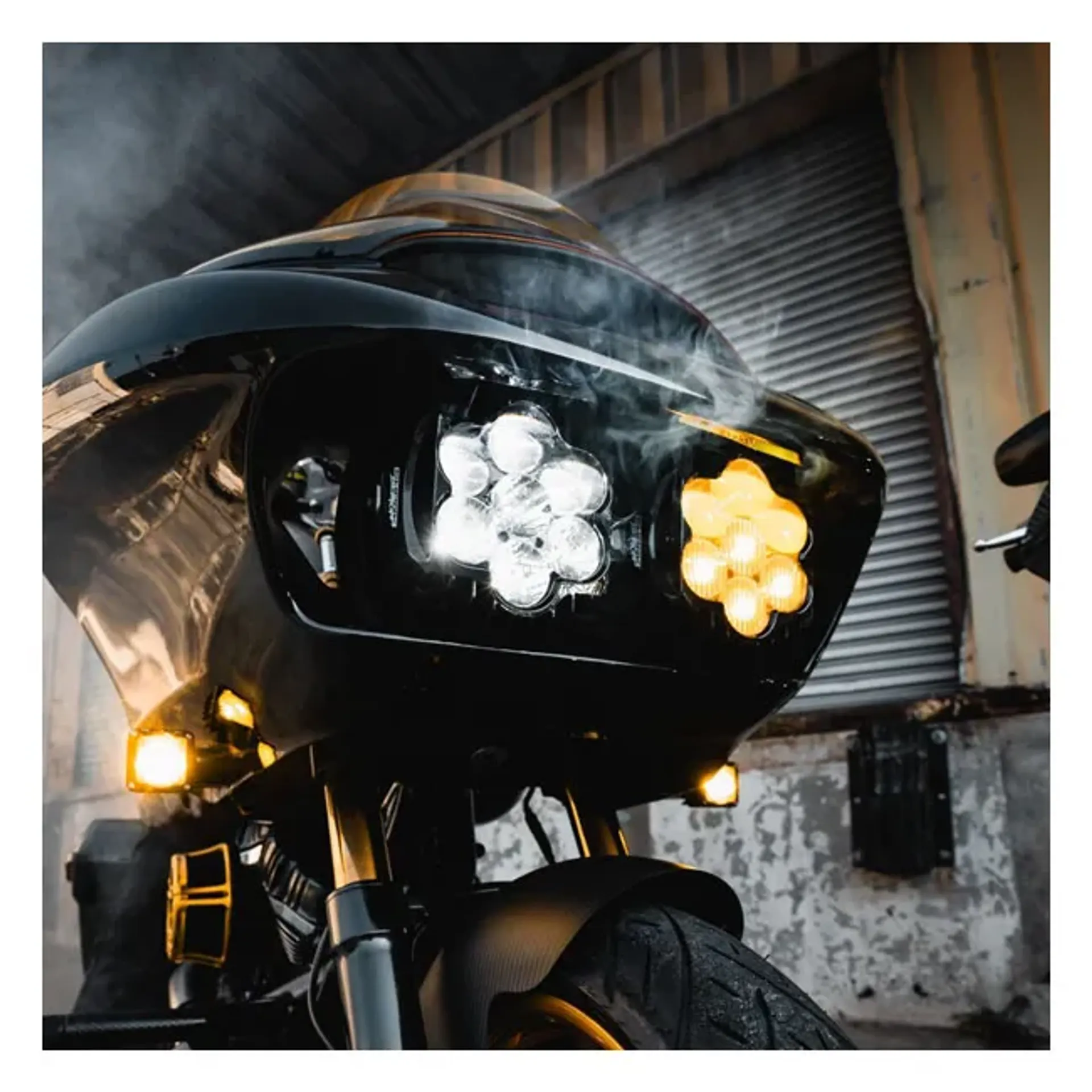 Custom Dynamics, V2 Shark Demon Headlight + Fog Combo Kit
